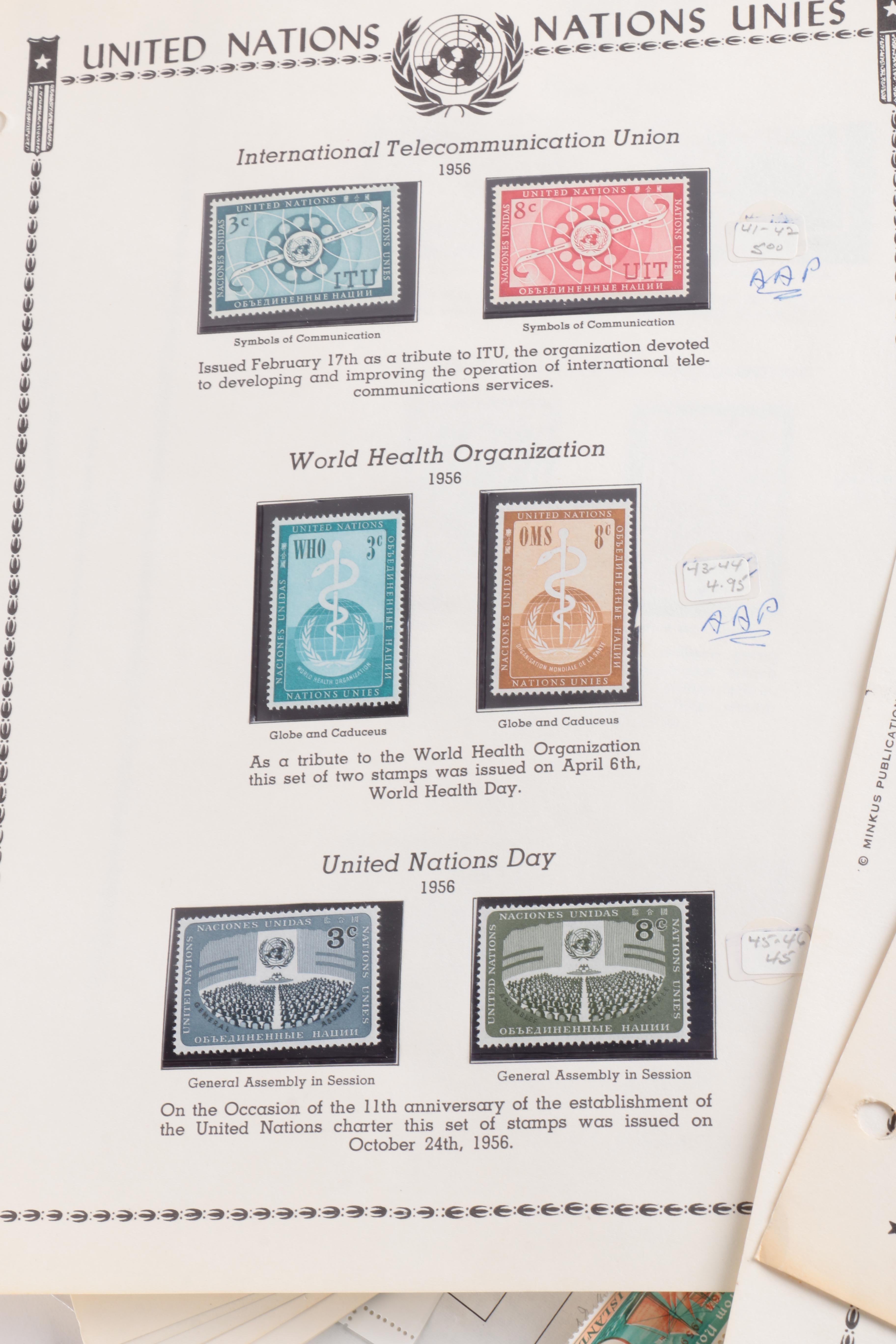 Assorted Stamp Collection