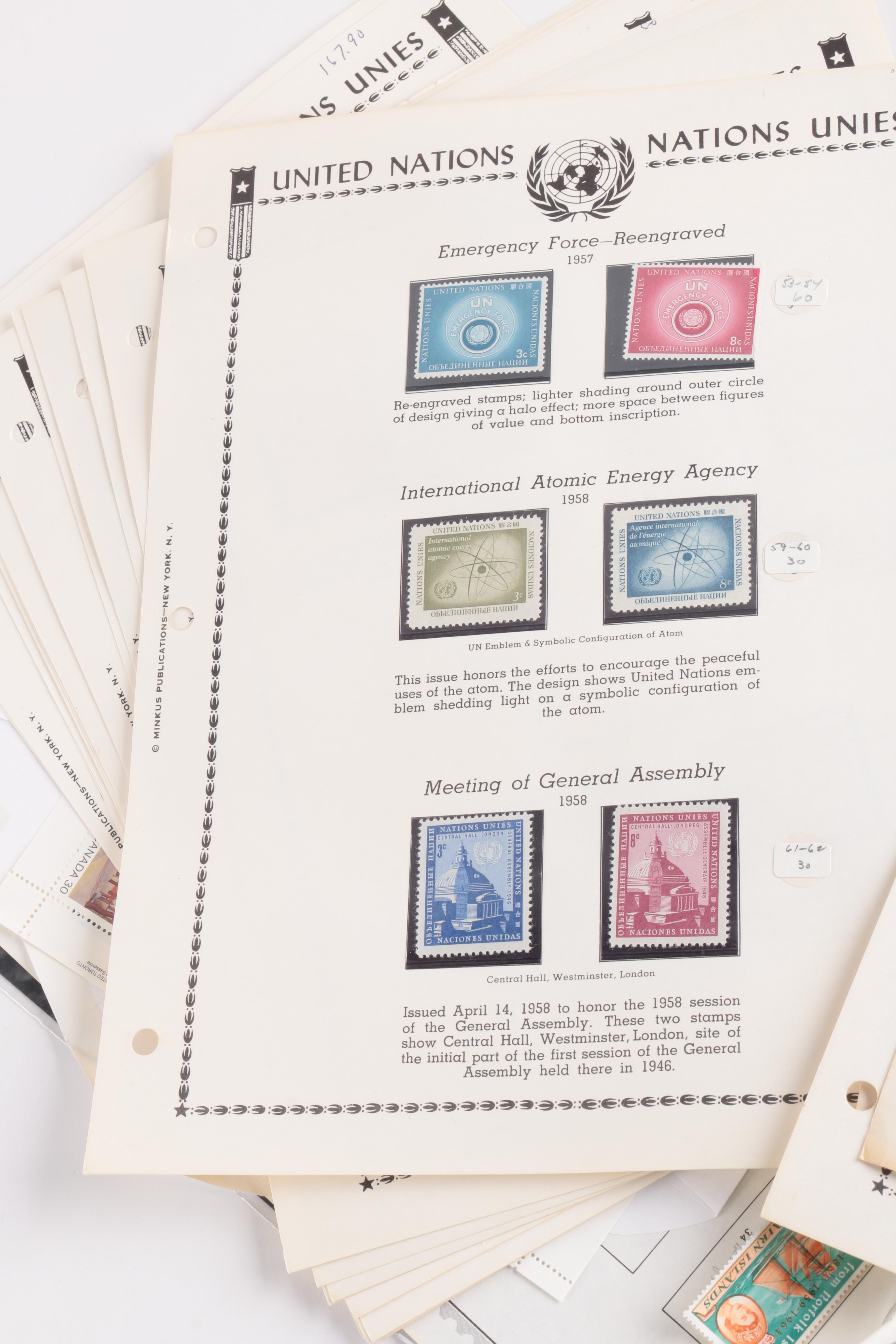 Assorted Stamp Collection