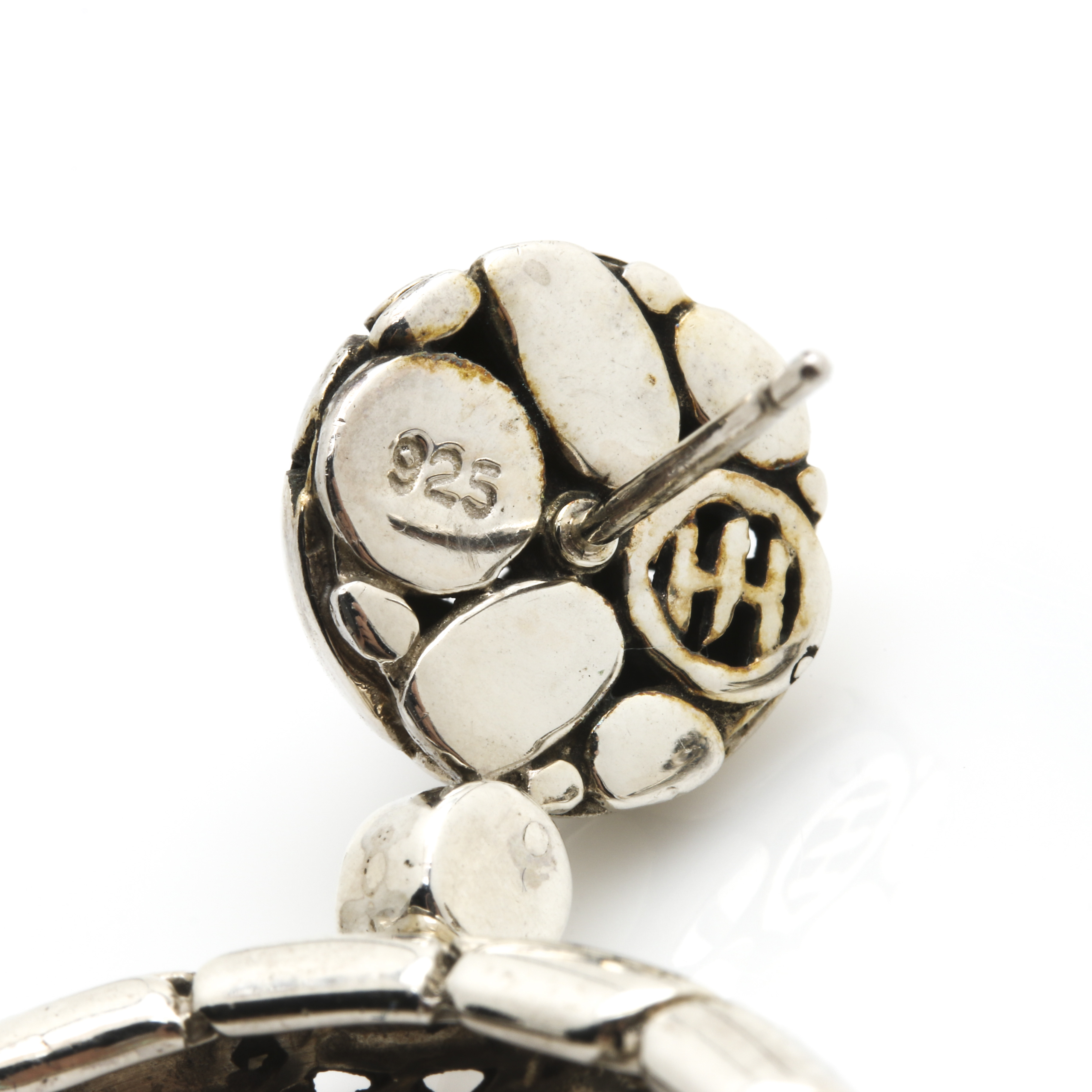 John Hardy Sterling Silver Kali Collection Earrings