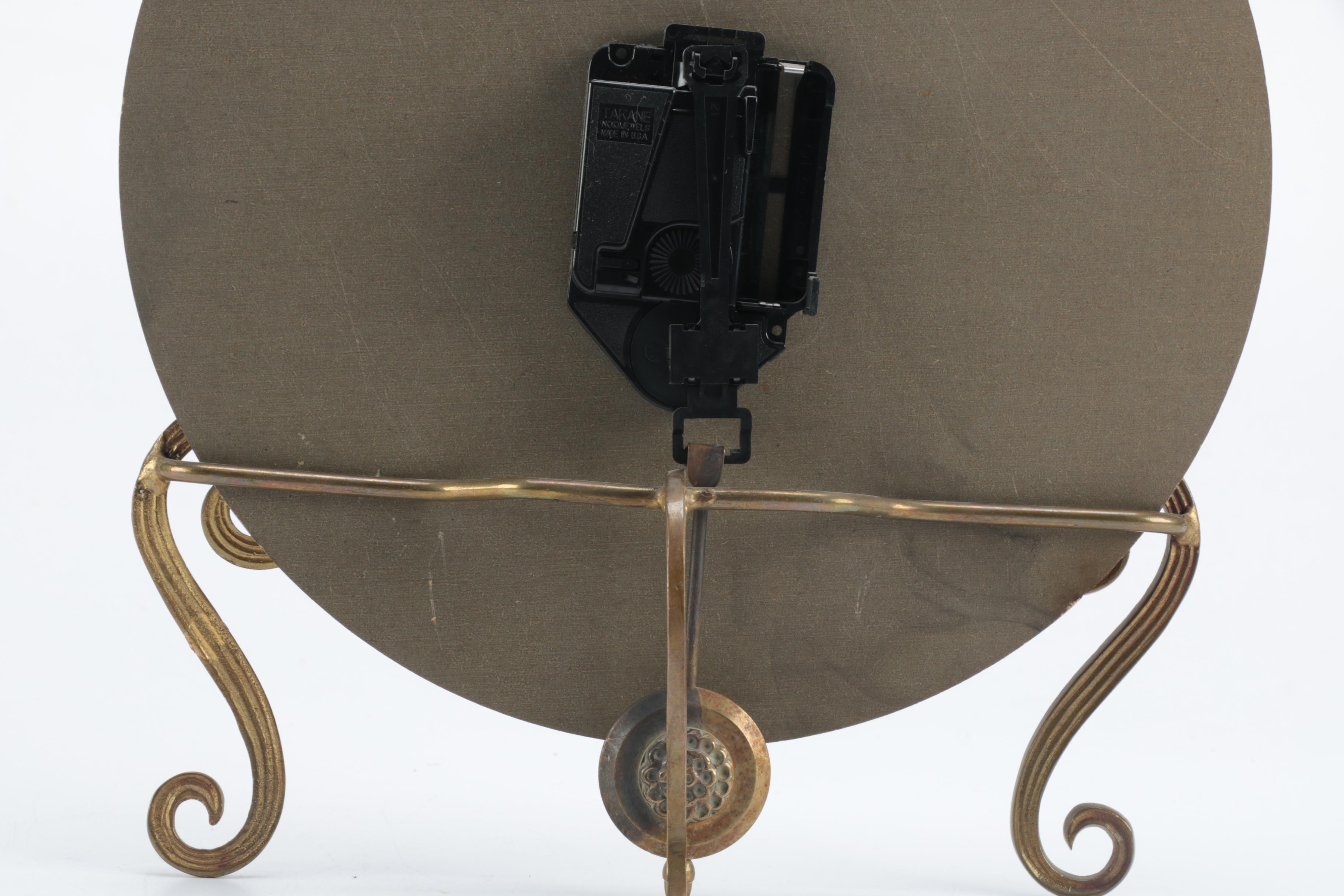 Round Table Clock by Timeworks Clock of Berkeley, California