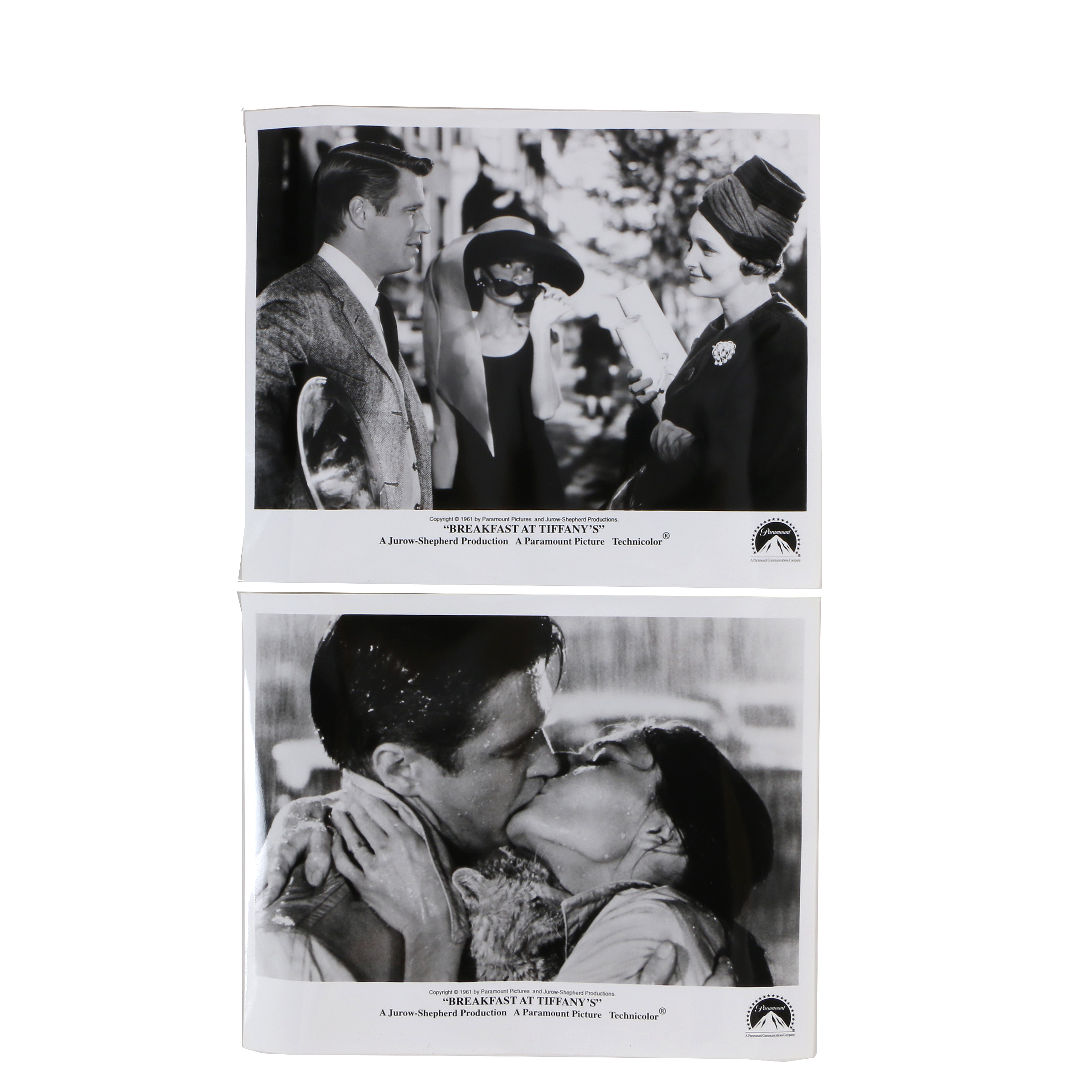 Reproduction Photo Stills After Scenes From "Breakfast at Tiffany's"