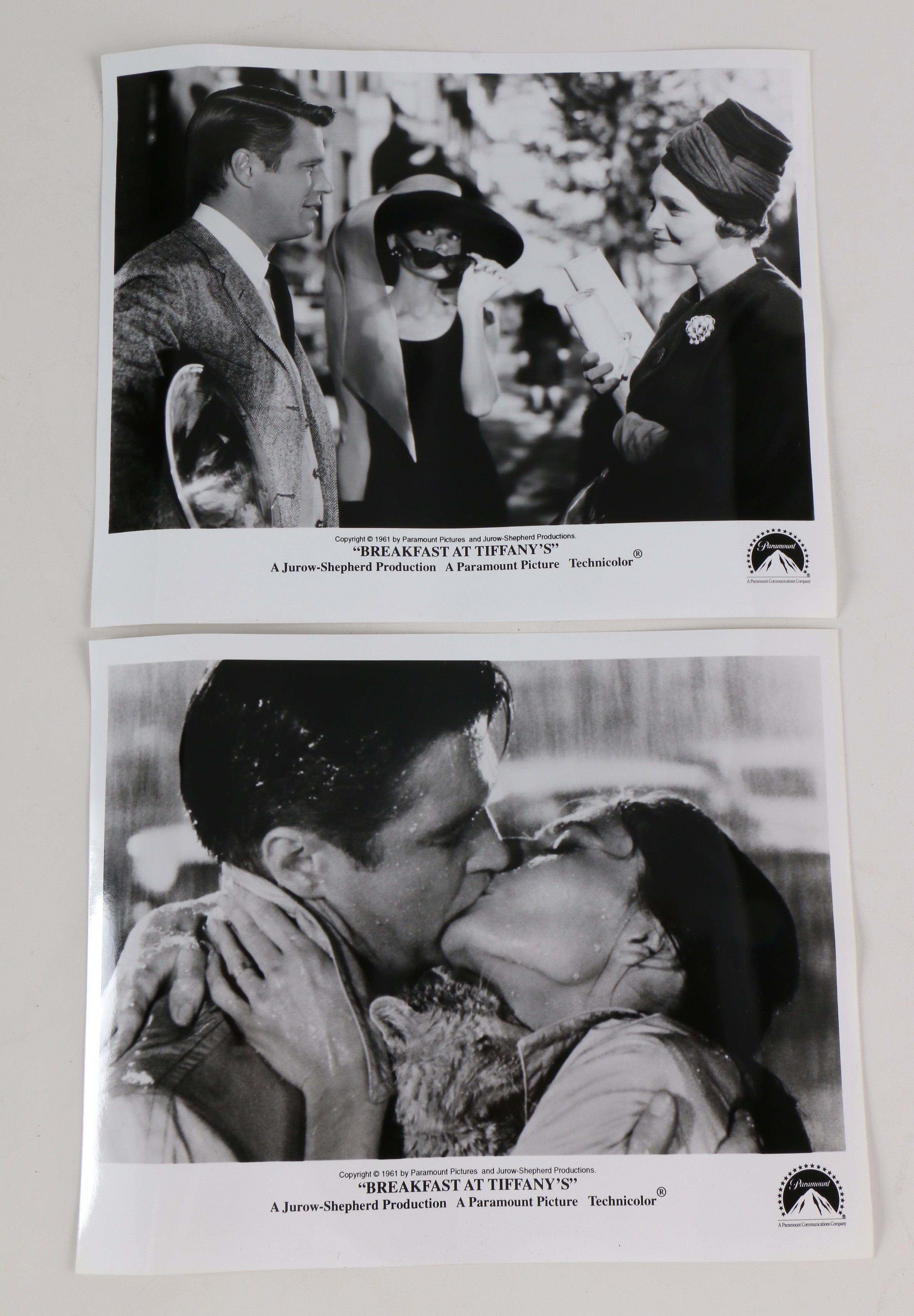 Reproduction Photo Stills After Scenes From "Breakfast at Tiffany's"