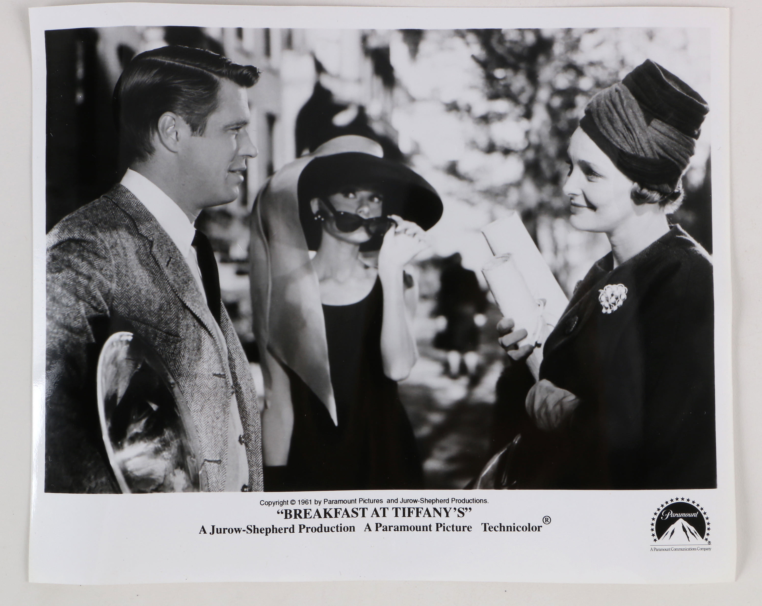 Reproduction Photo Stills After Scenes From "Breakfast at Tiffany's"