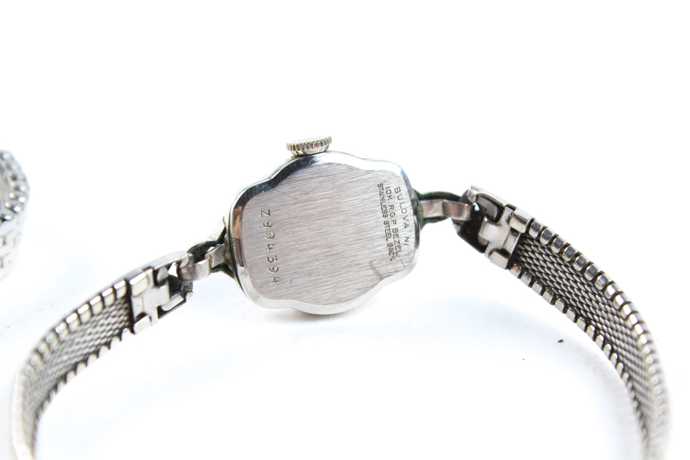 Vintage 10K Gold Filled Bulova and Benrus Watches