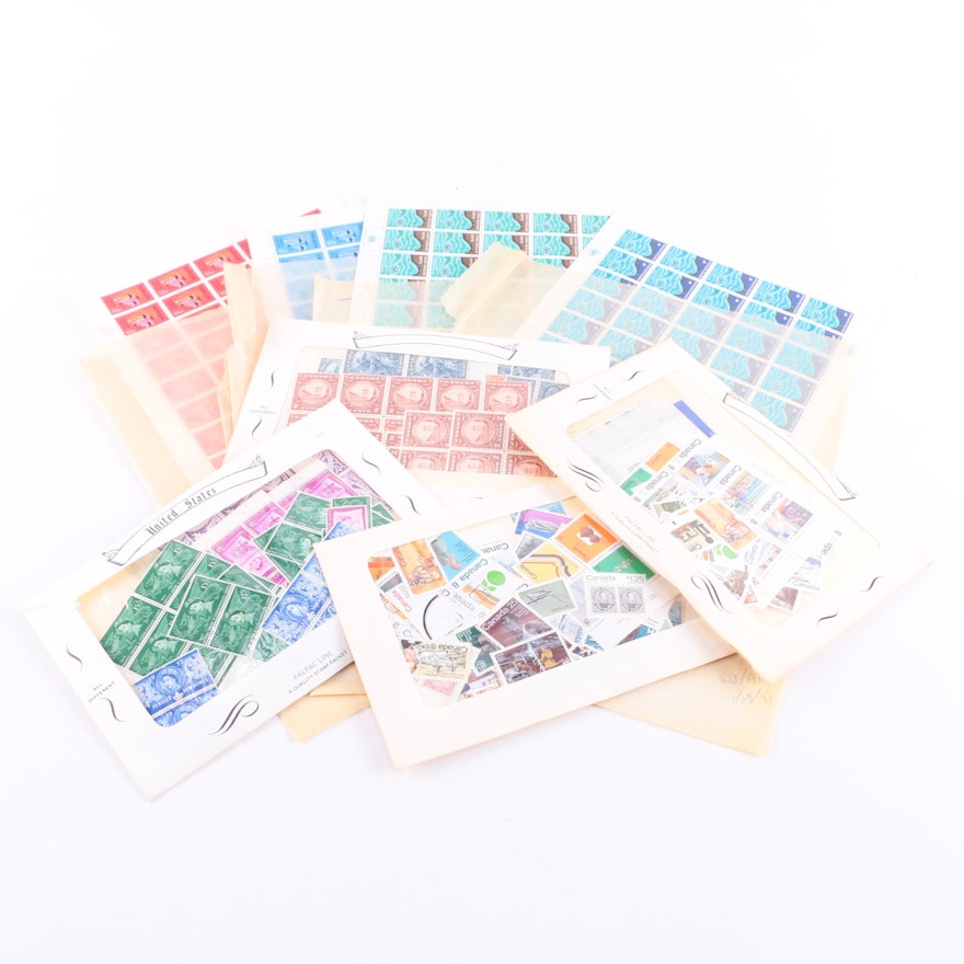 Assorted Stamp Collection