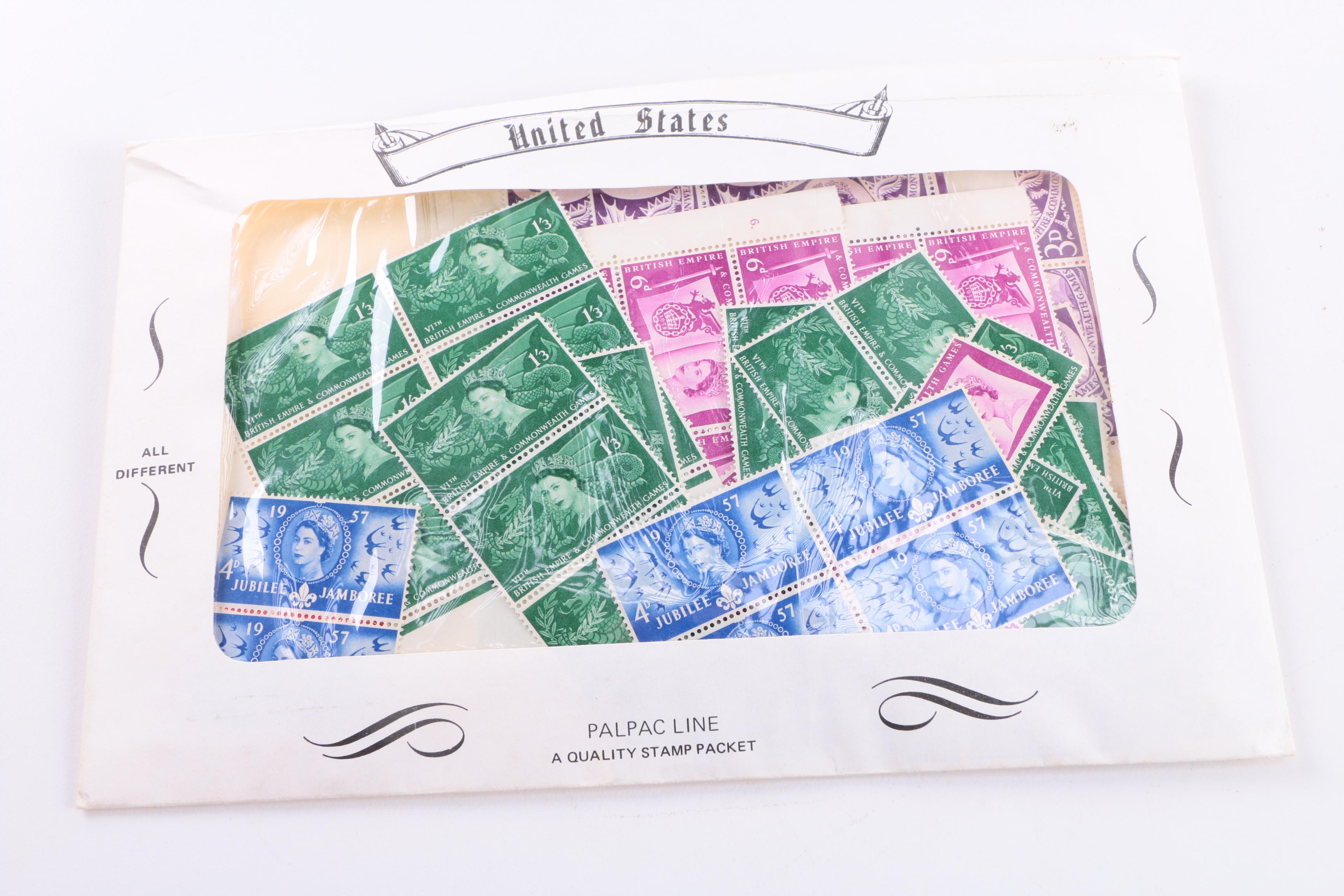 Assorted Stamp Collection