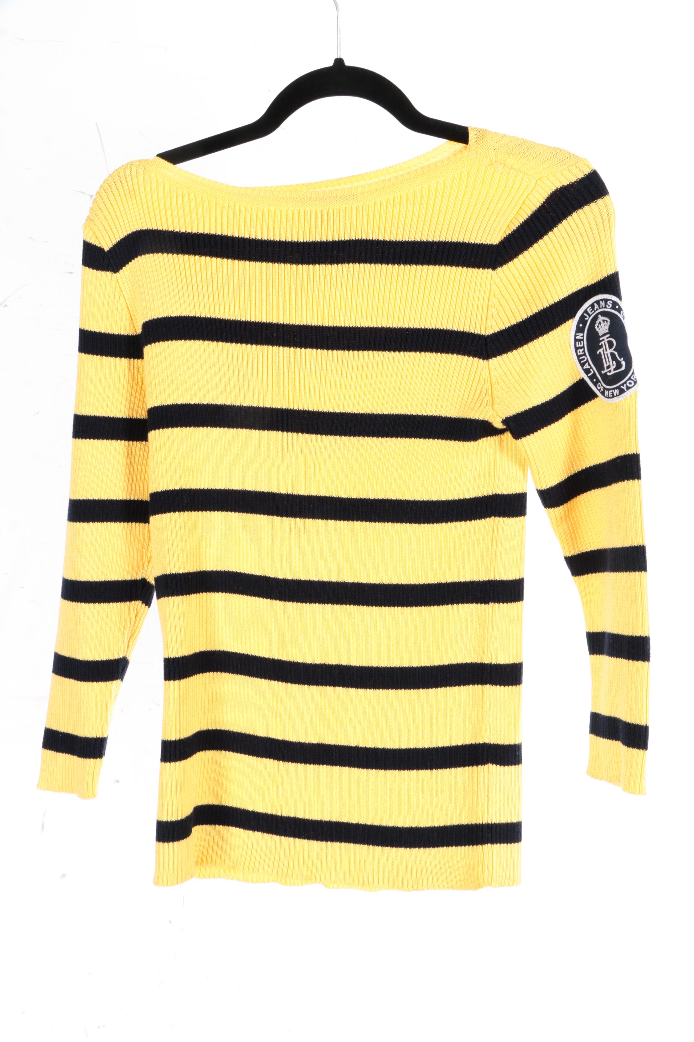Collection of Women's Sweaters in Yellow and Black
