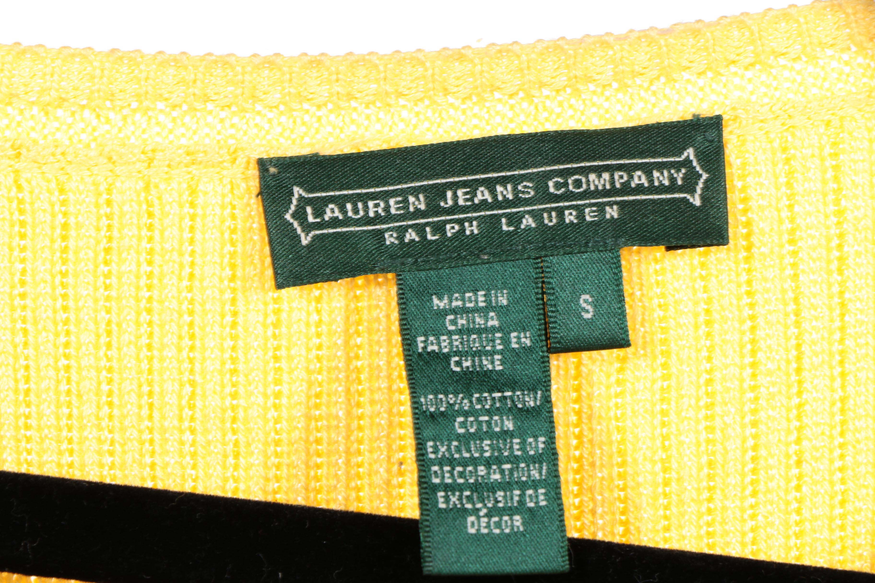 Collection of Women's Sweaters in Yellow and Black