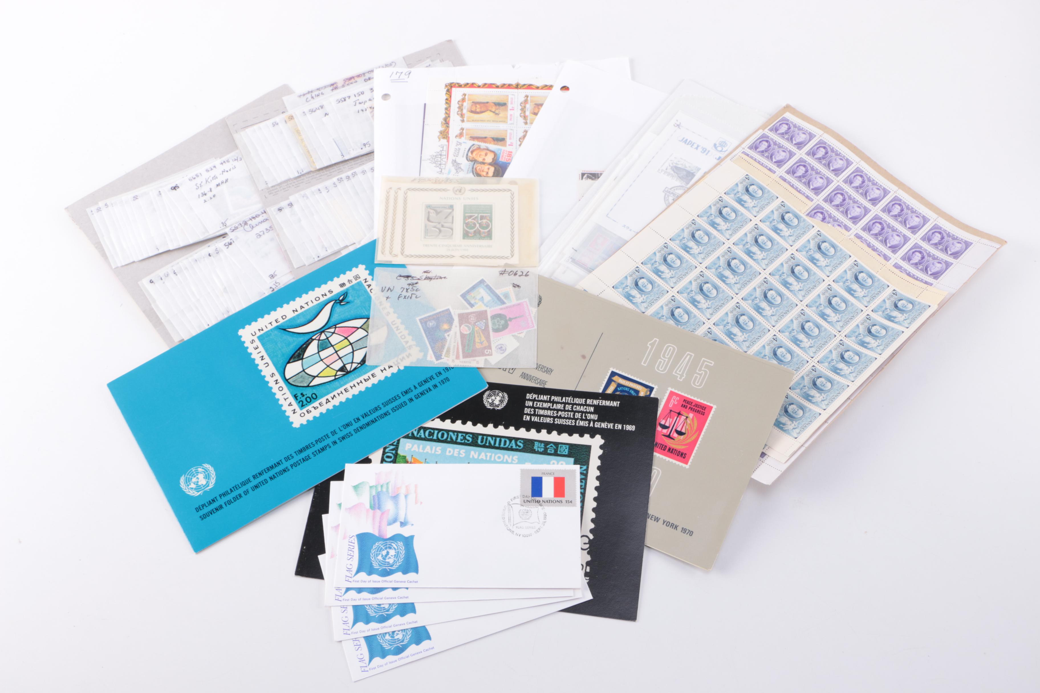 Assorted Stamp Collection