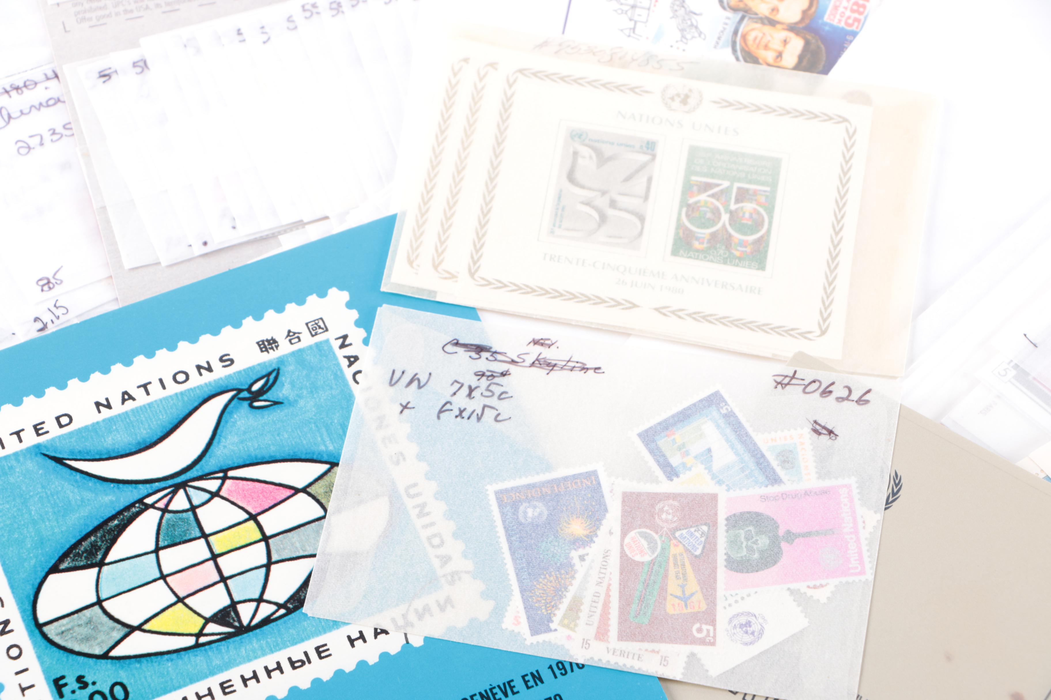 Assorted Stamp Collection