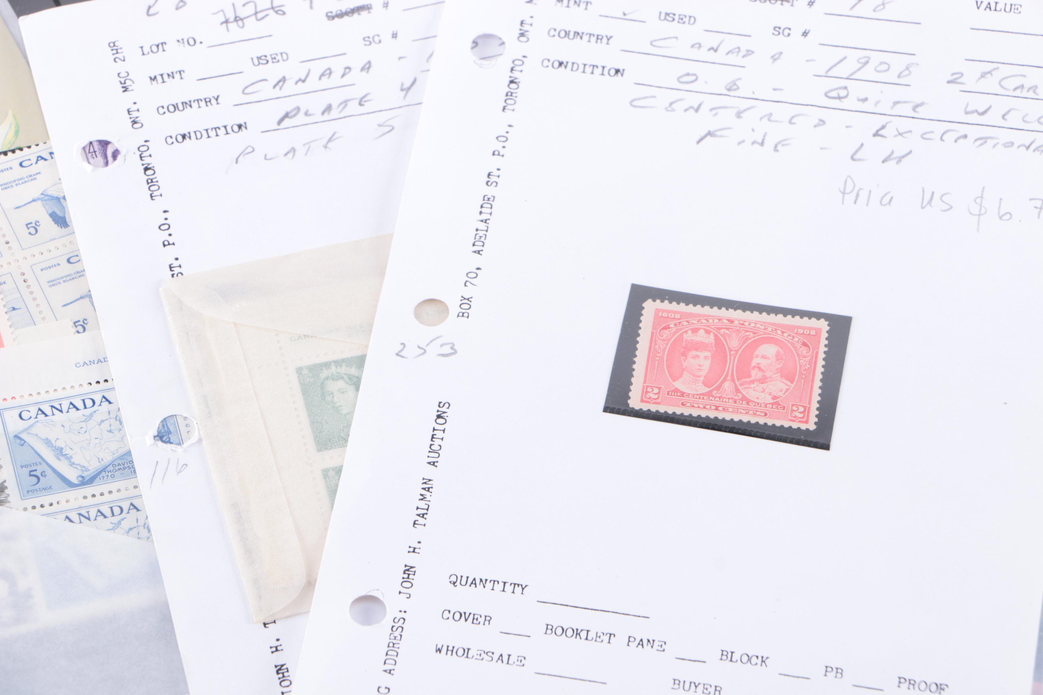 Assorted Stamp Collection