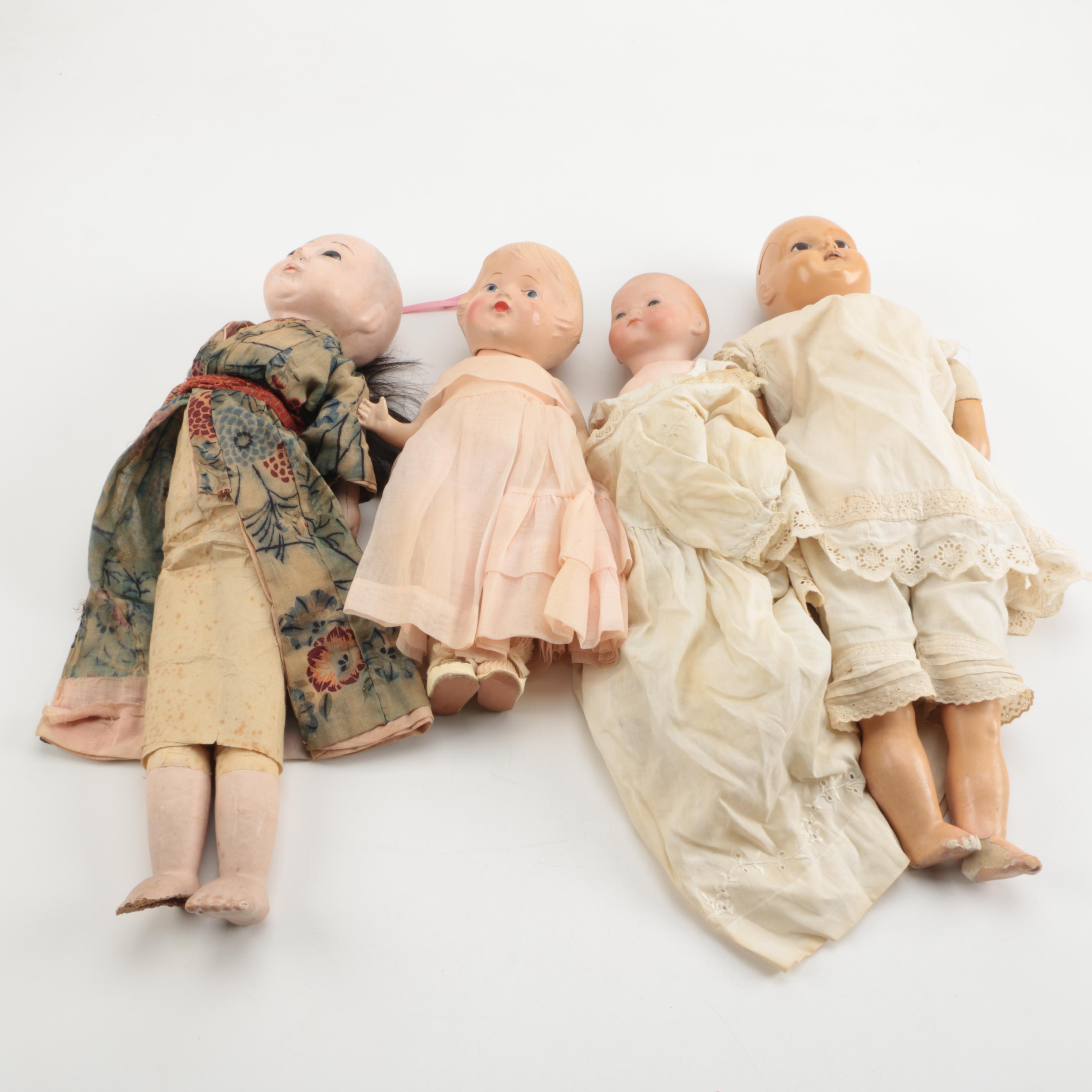 Bisque and Composition Dolls