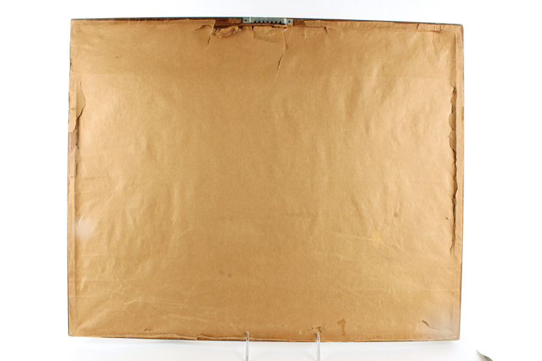 Framed Lithograph After Louis Kourment