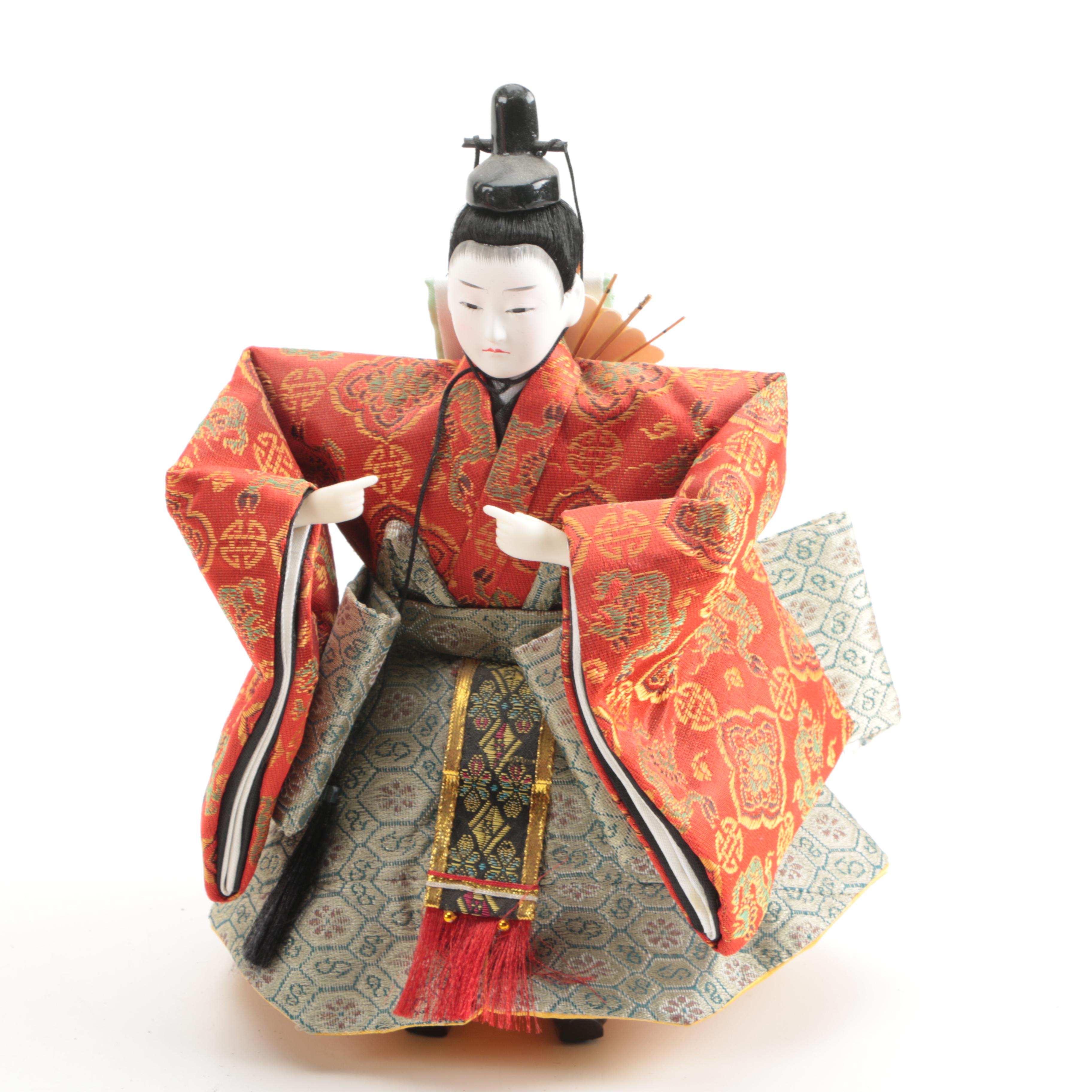 Two Japanese Ceramic Figurines