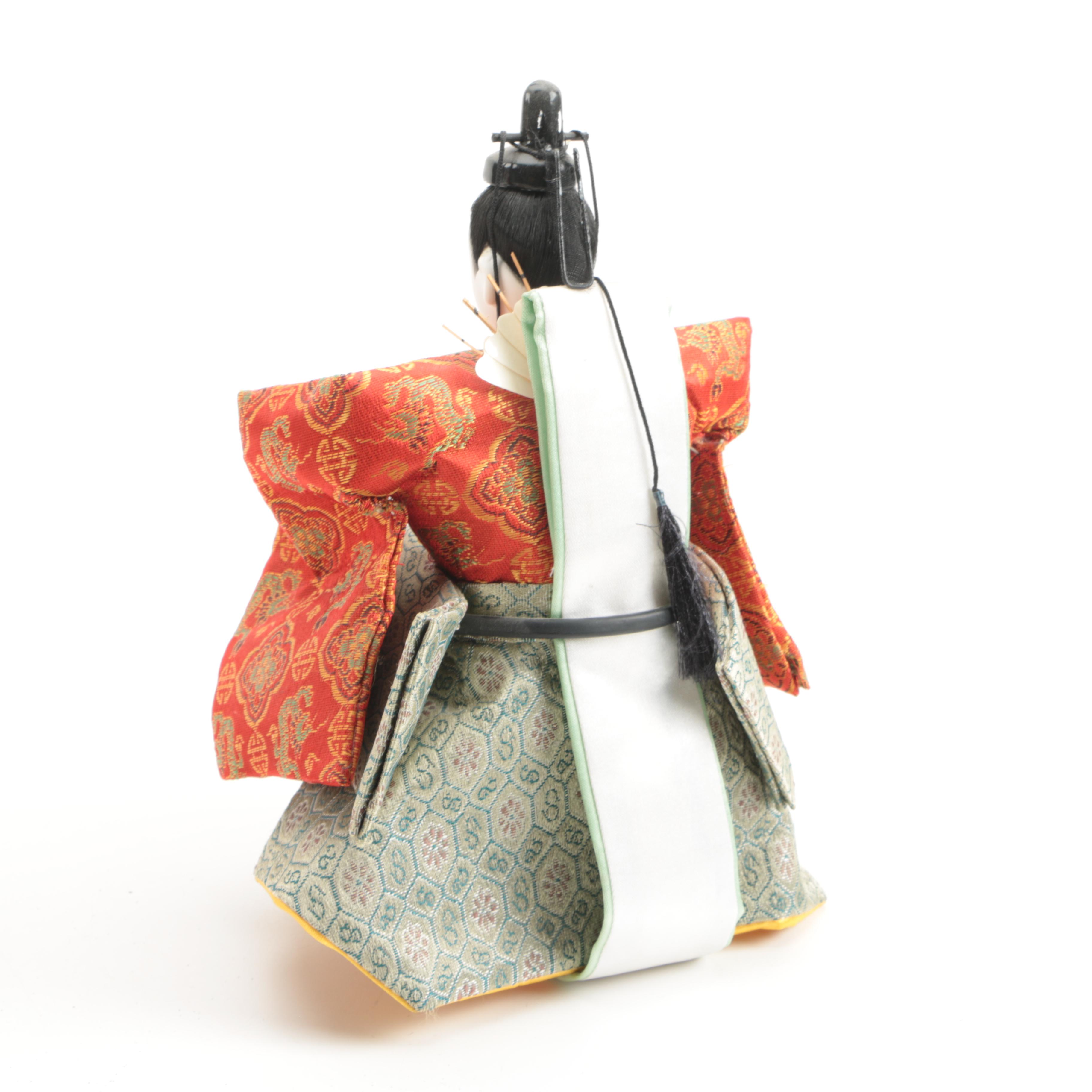 Two Japanese Ceramic Figurines