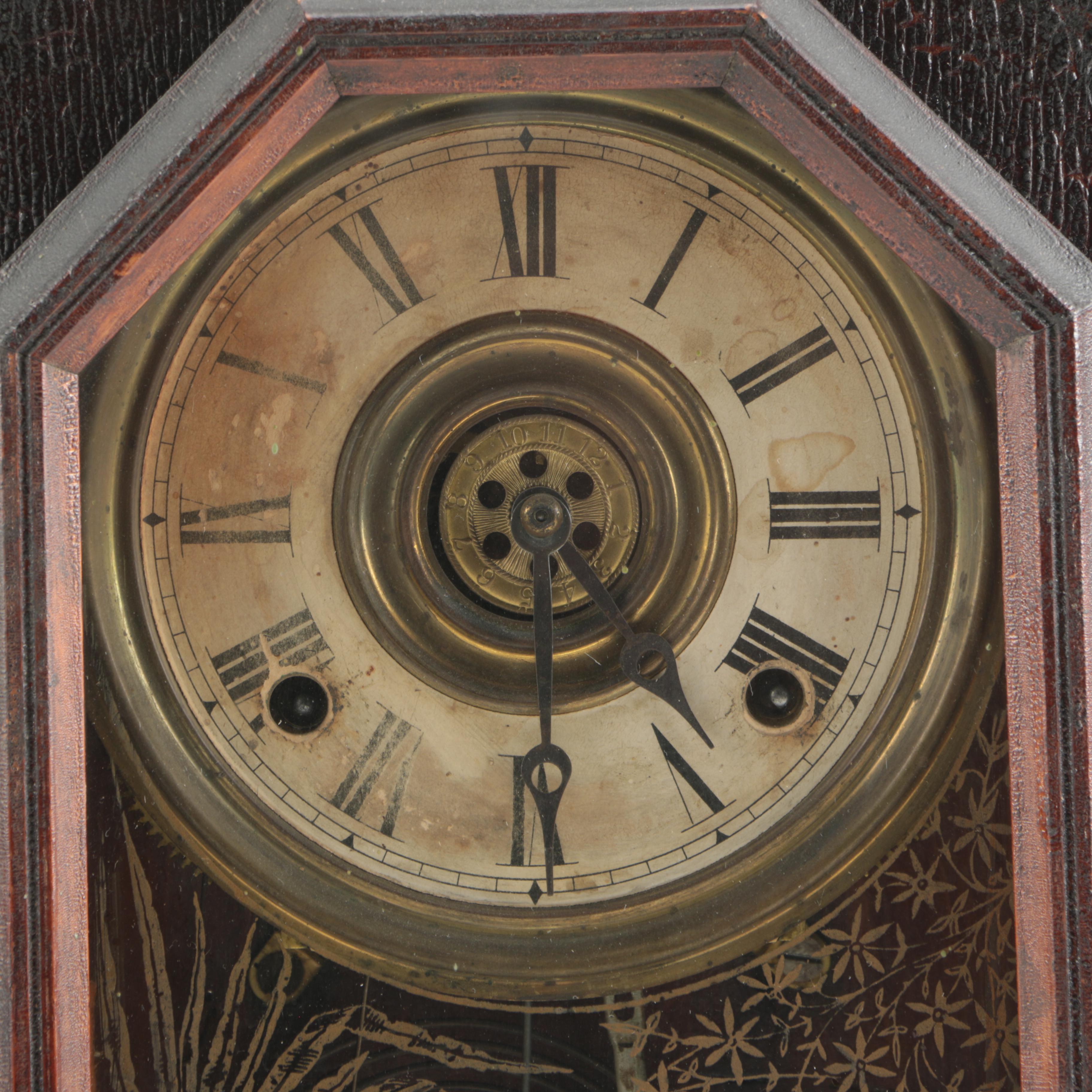 Antique Eastlake Style Mantel Clock