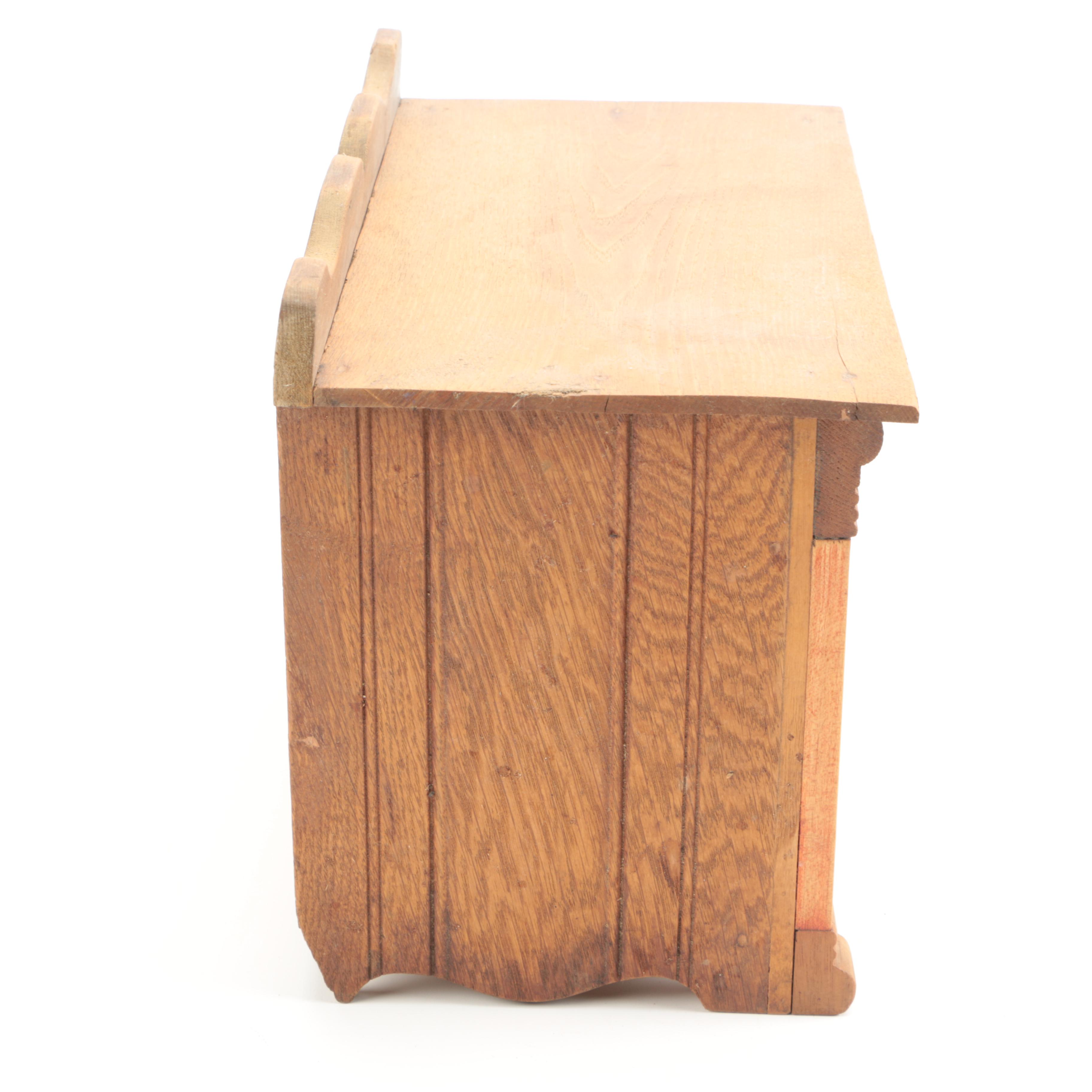 Children's Kitchen Play Cabinets Featuring Antique Cass