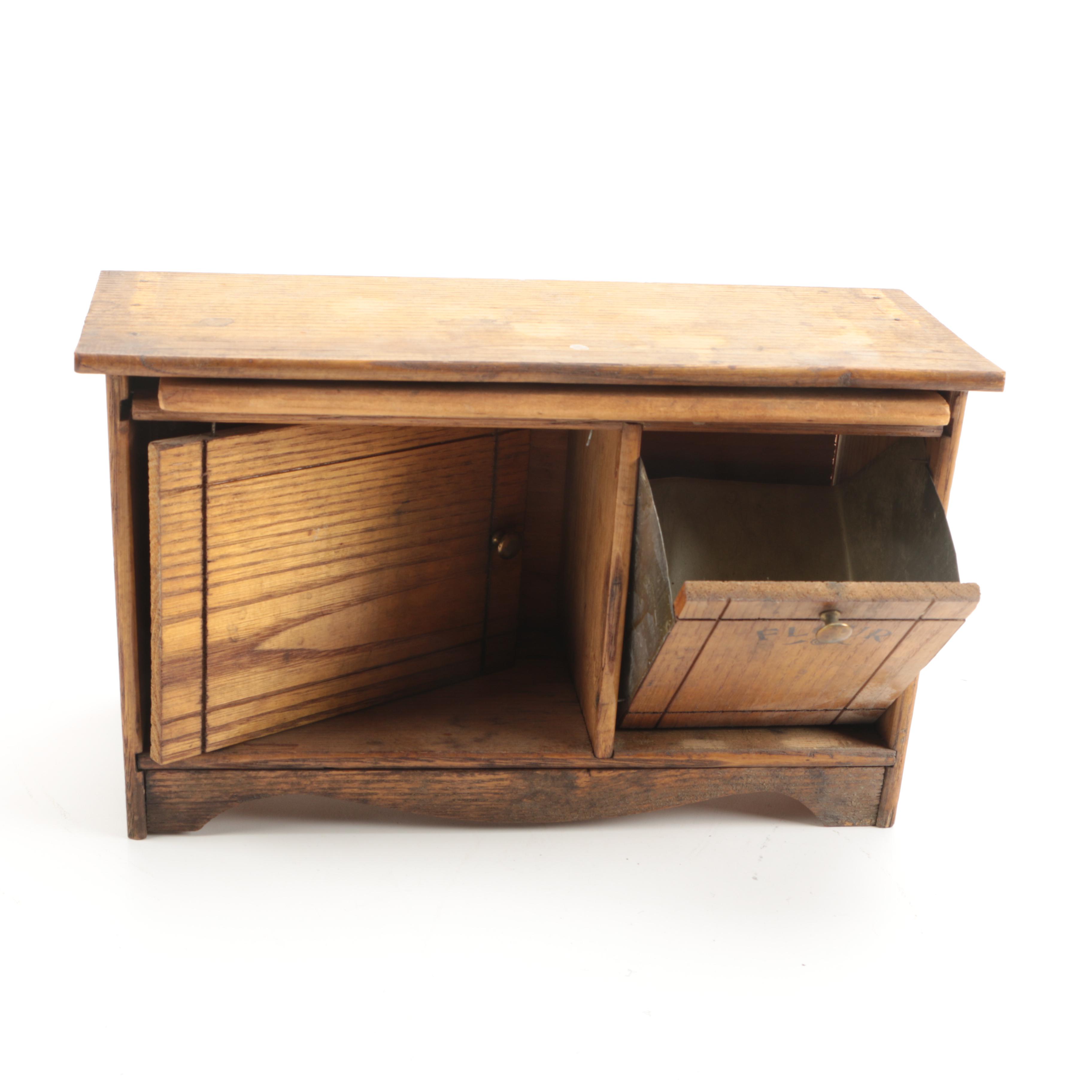 Children's Kitchen Play Cabinets Featuring Antique Cass