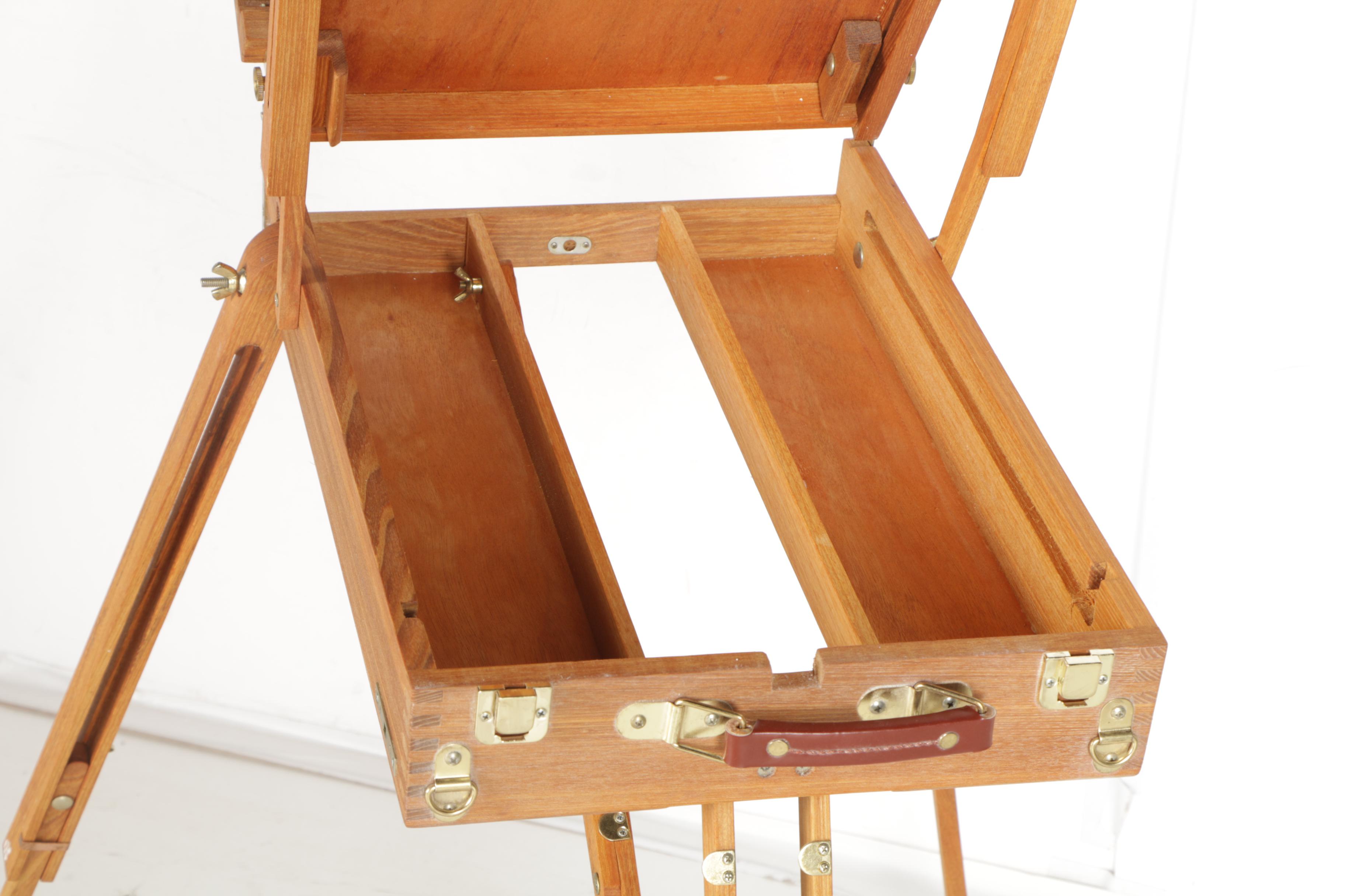 Wooden Easel Box