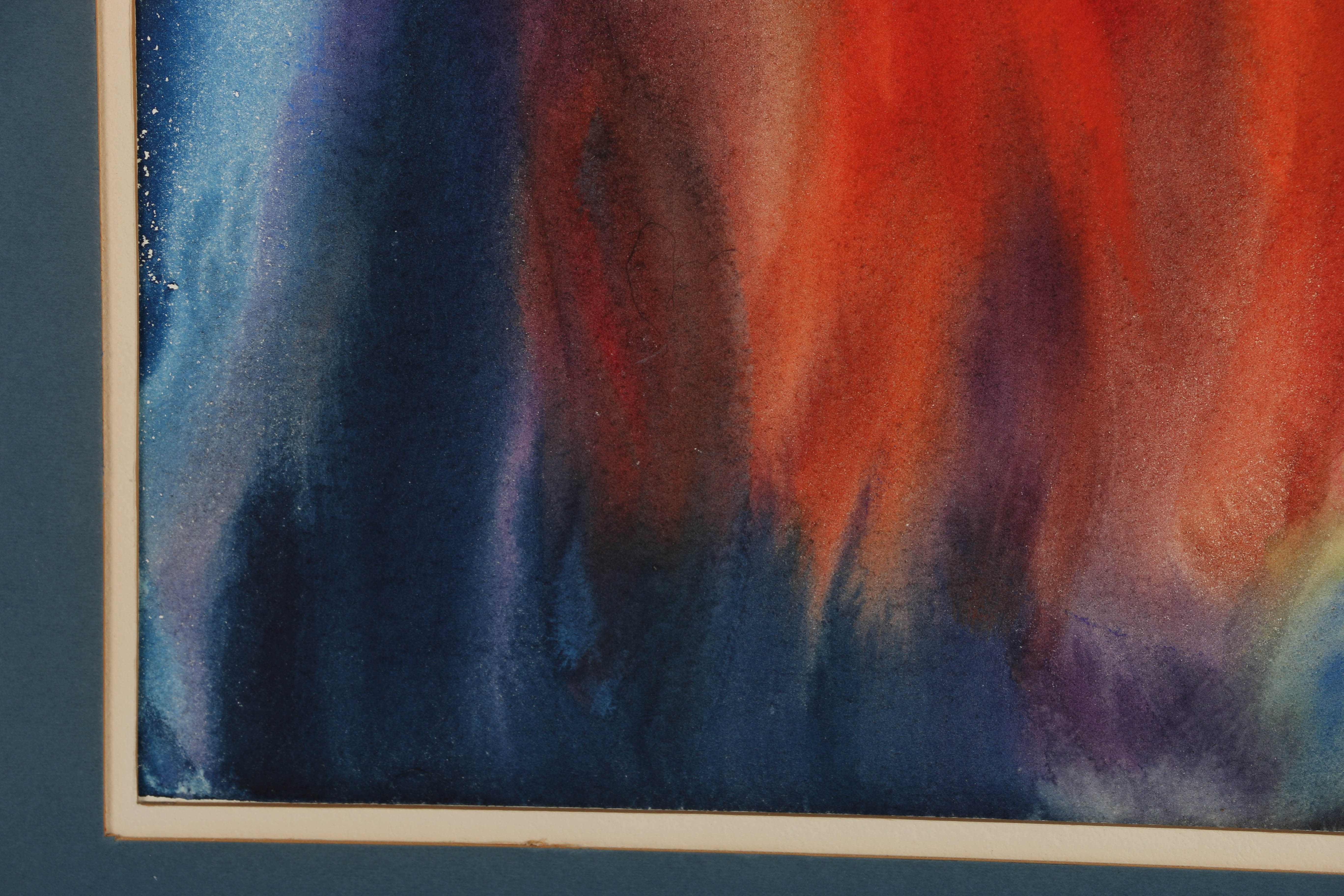 Maulsby Kimball Watercolor on Paper "Assemblage"