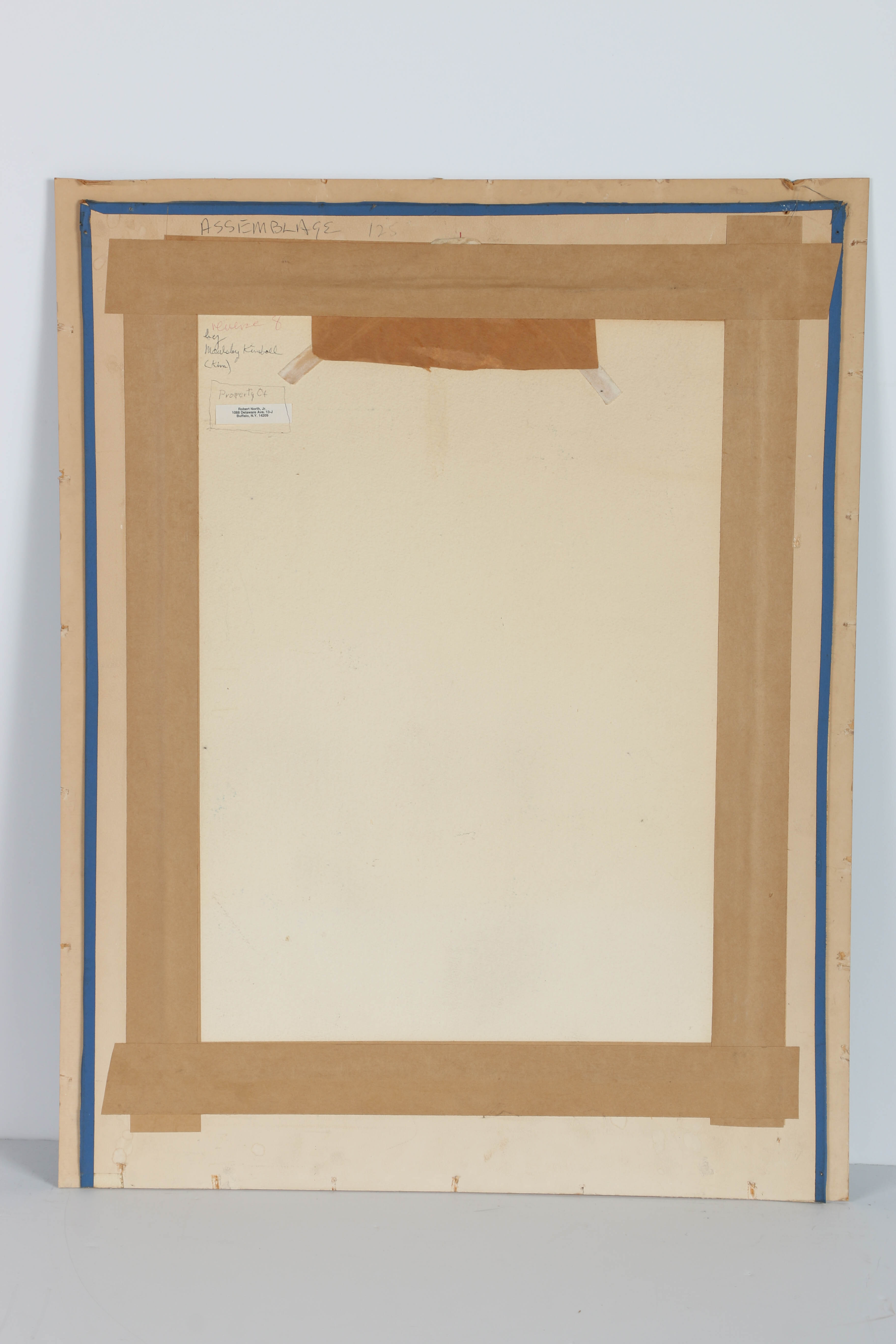 Maulsby Kimball Watercolor on Paper "Assemblage"