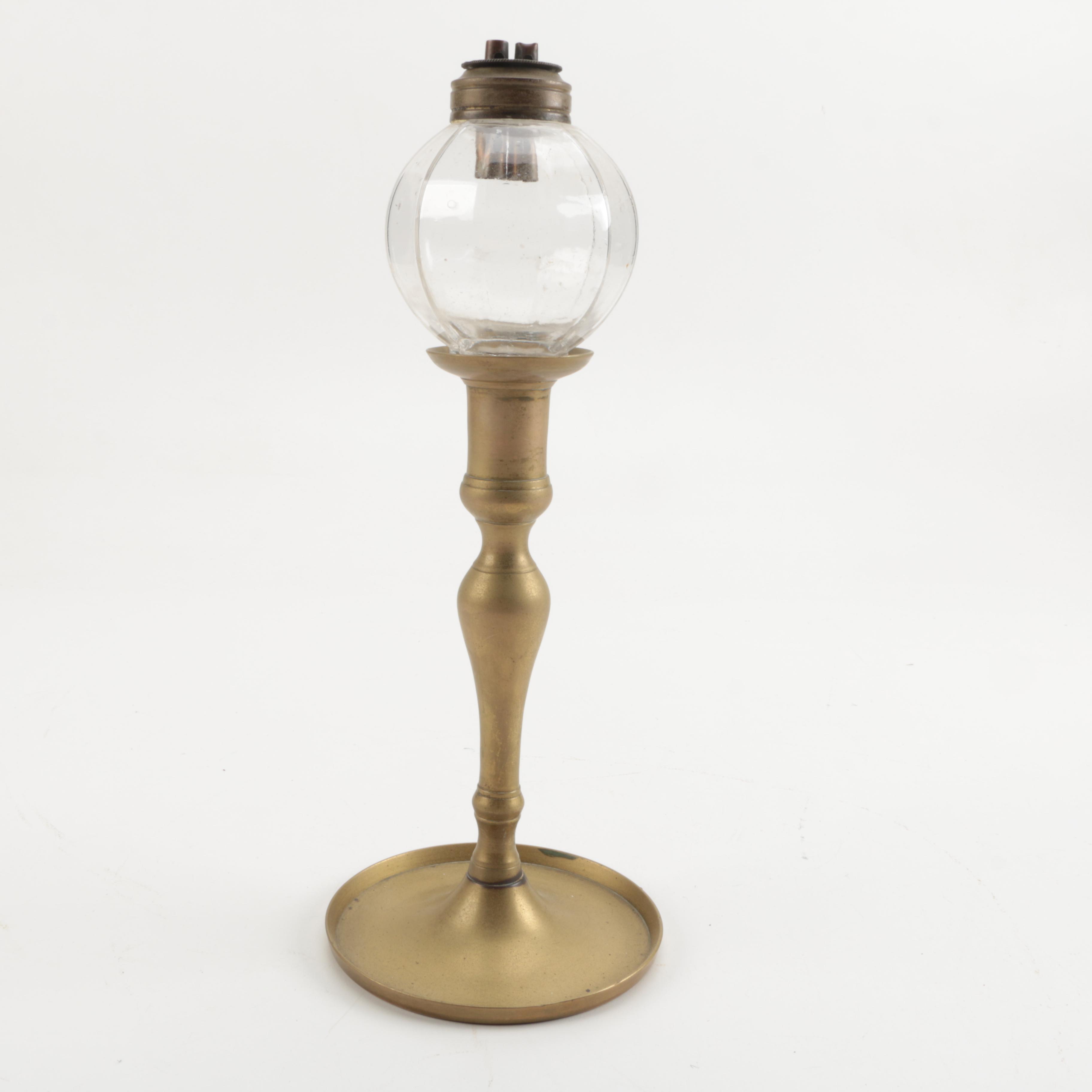 Brass Oil Lamp