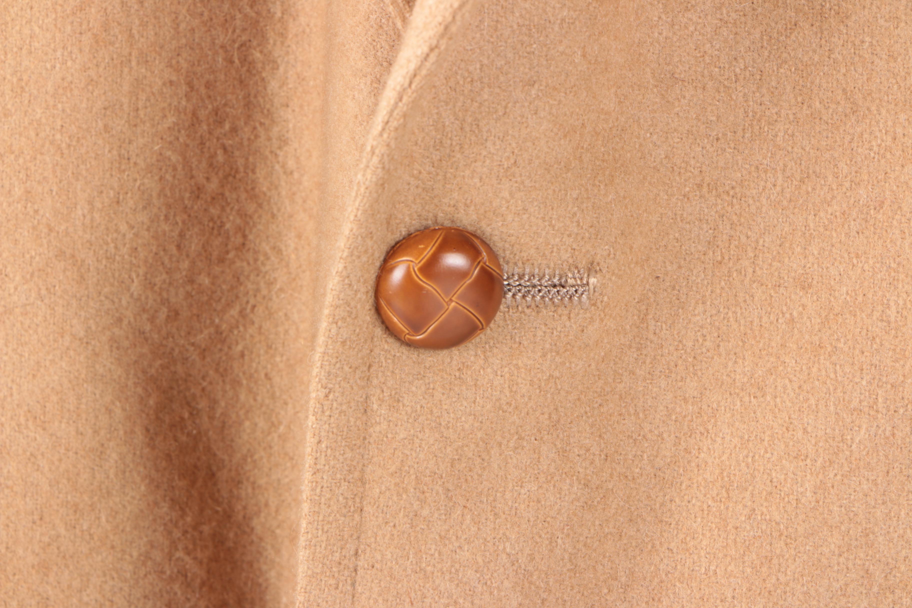 Vintage Countess Mara Camel Hair Jacket and Baroda Overcoat