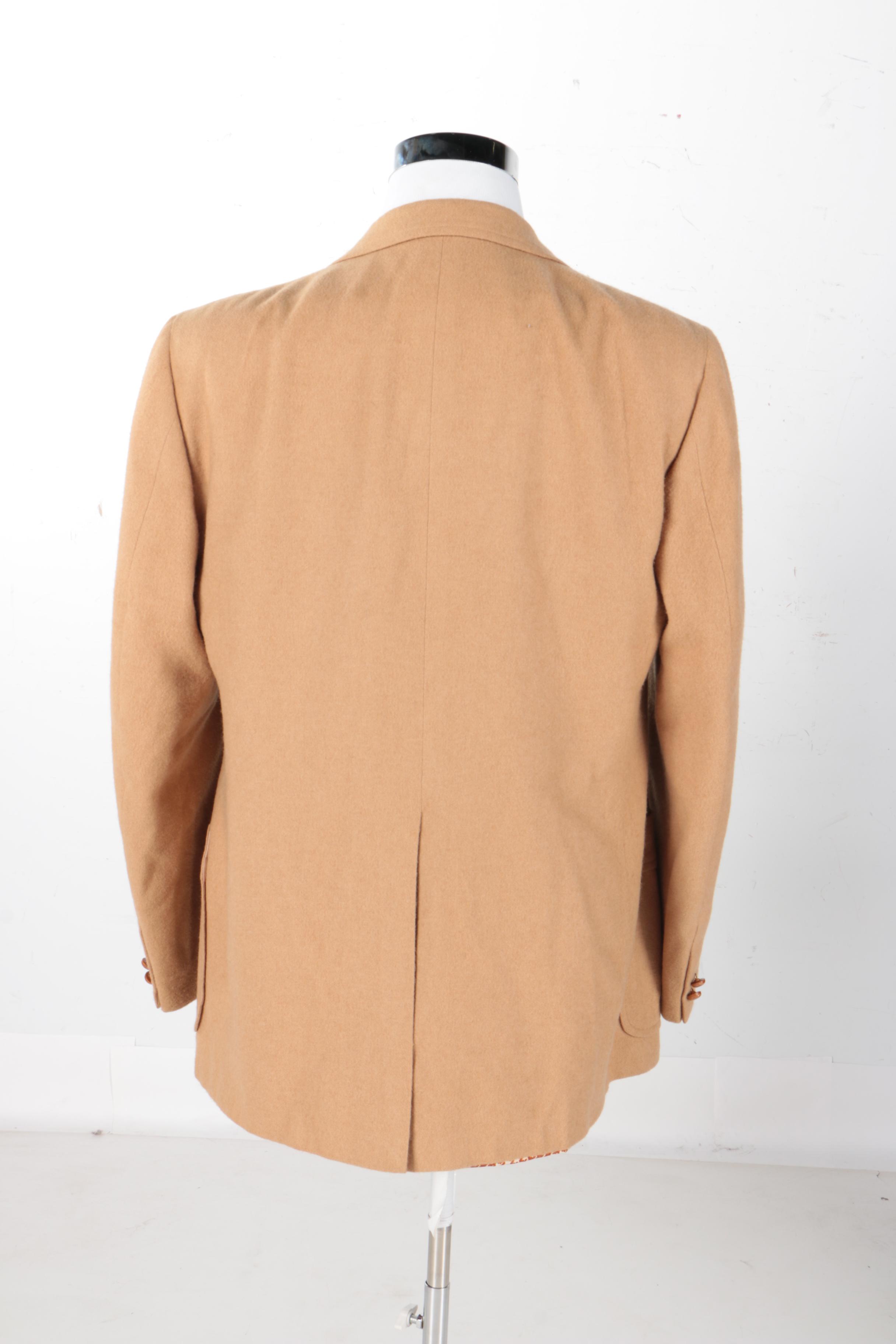 Vintage Countess Mara Camel Hair Jacket and Baroda Overcoat