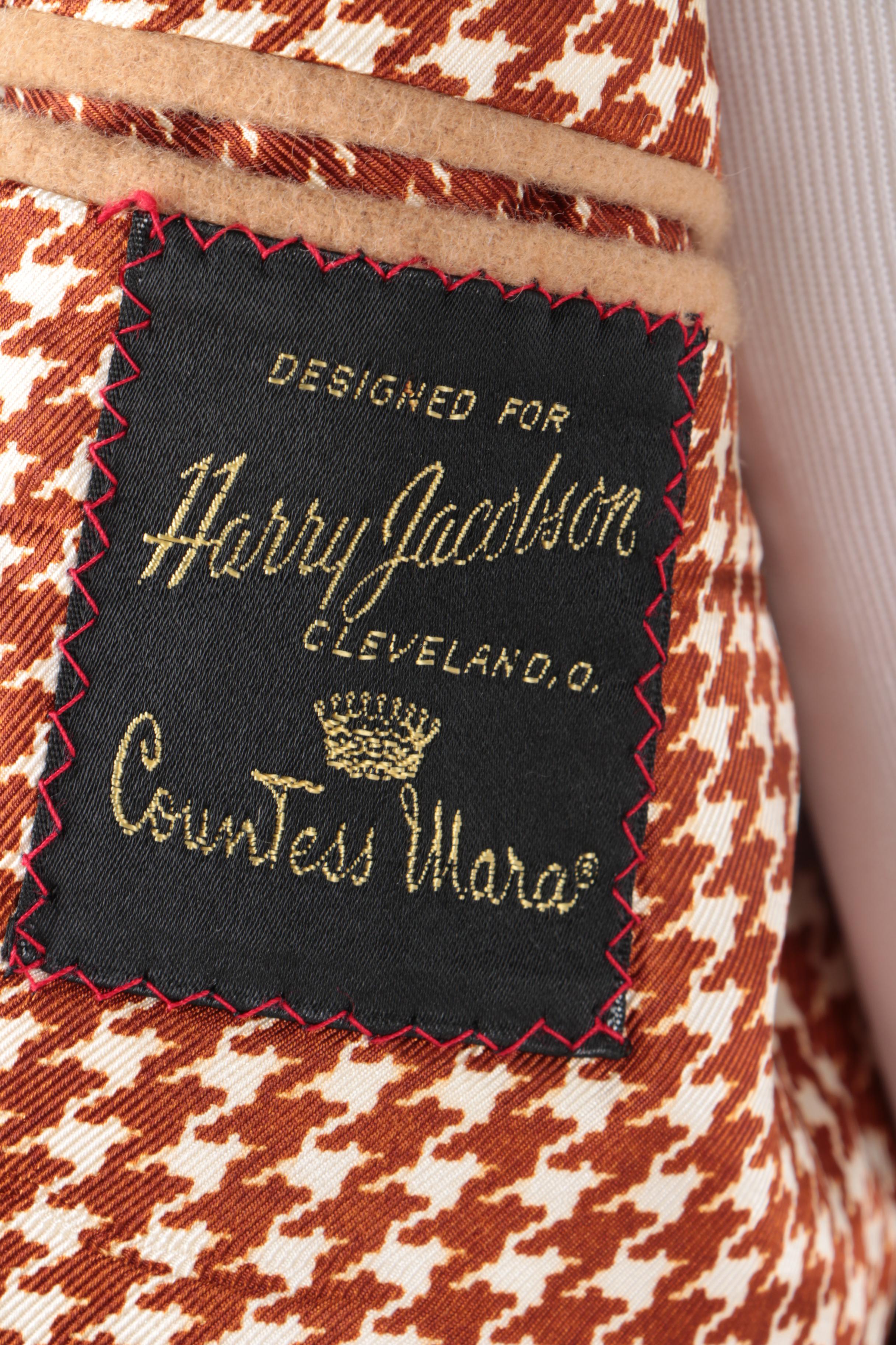 Vintage Countess Mara Camel Hair Jacket and Baroda Overcoat