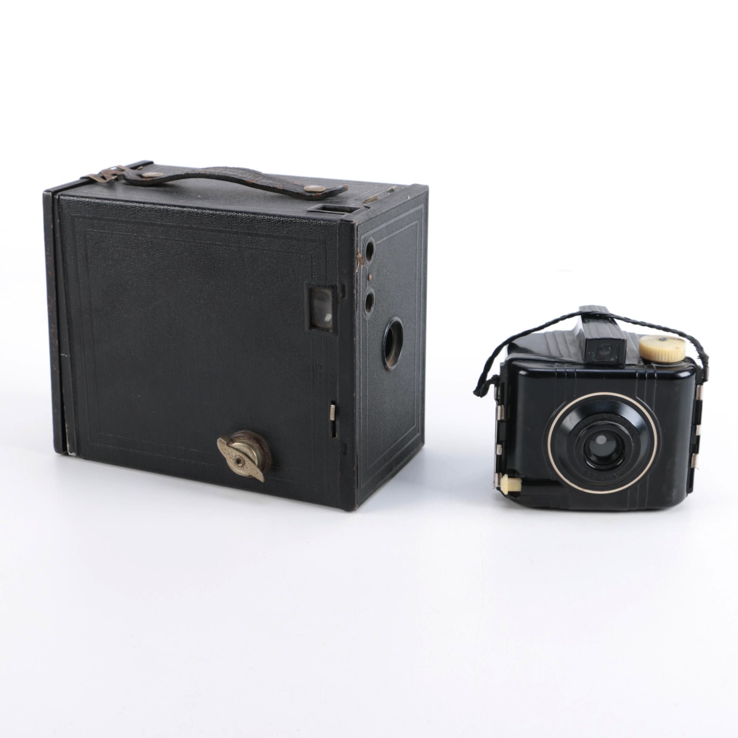 Pair of Vintage Brownie Cameras