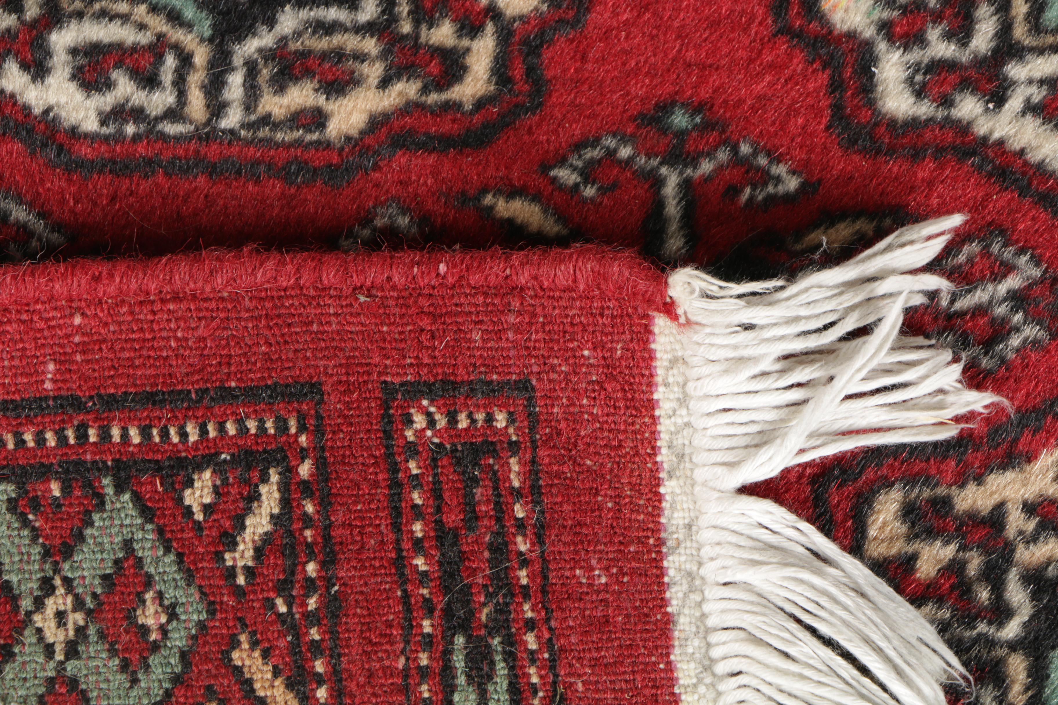 Hand-Knotted Ersari Bokhara Area Rug
