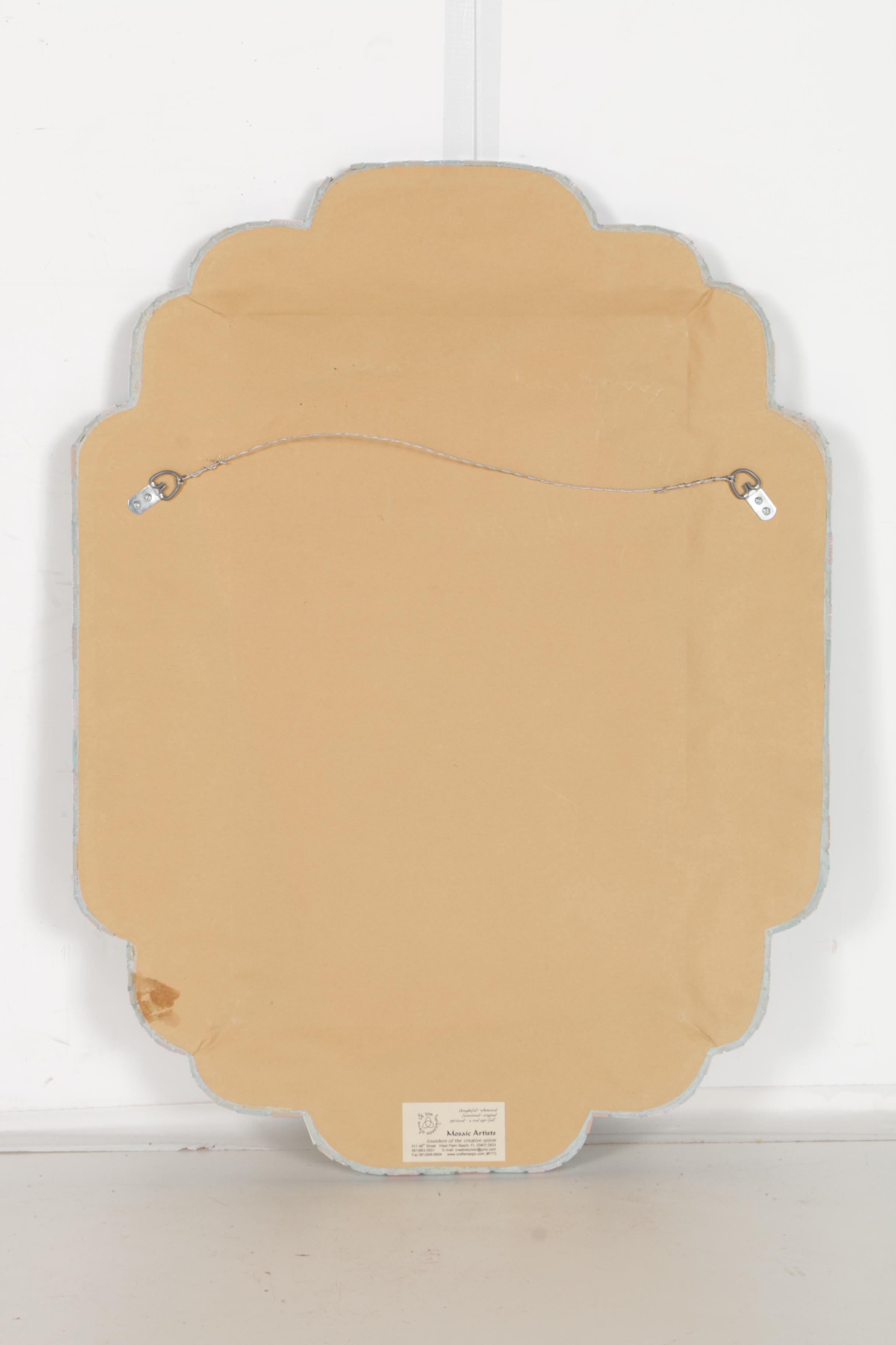 Mosaic Artists Tile Wall Mirror