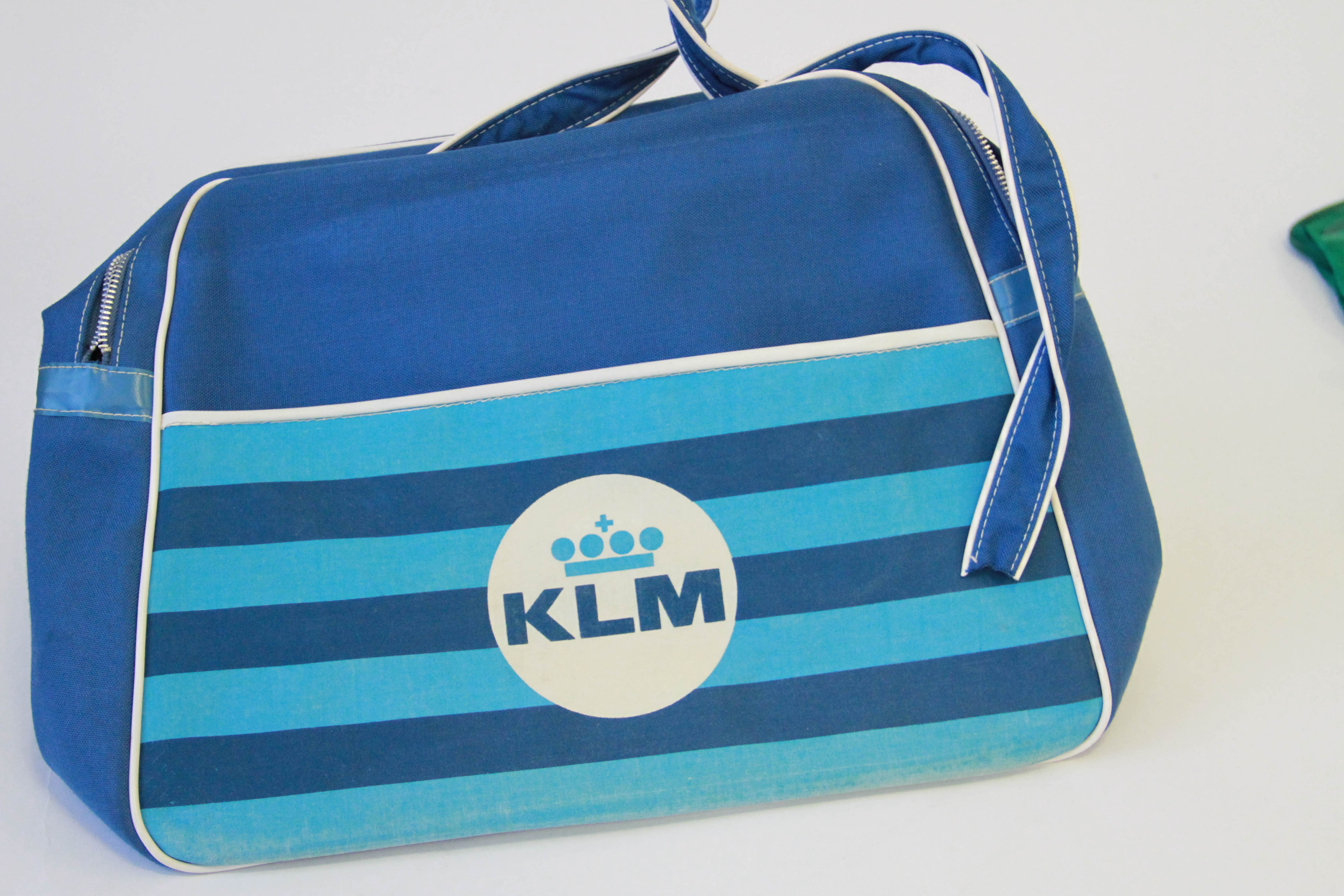 Collection of Vintage Pan Am and KLM JetSet Handbags