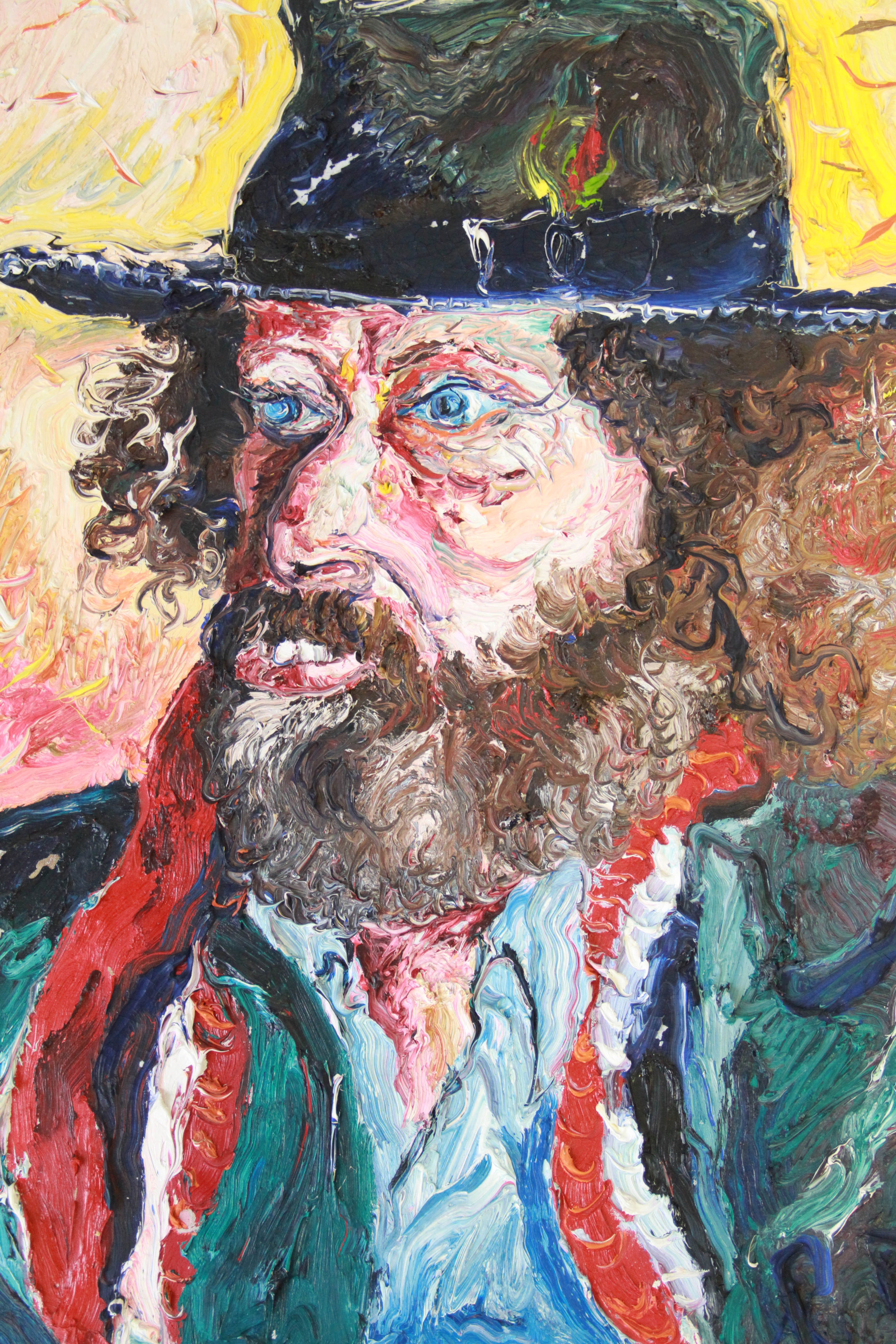 1973 Peter Dean Oil Painting "Isser"