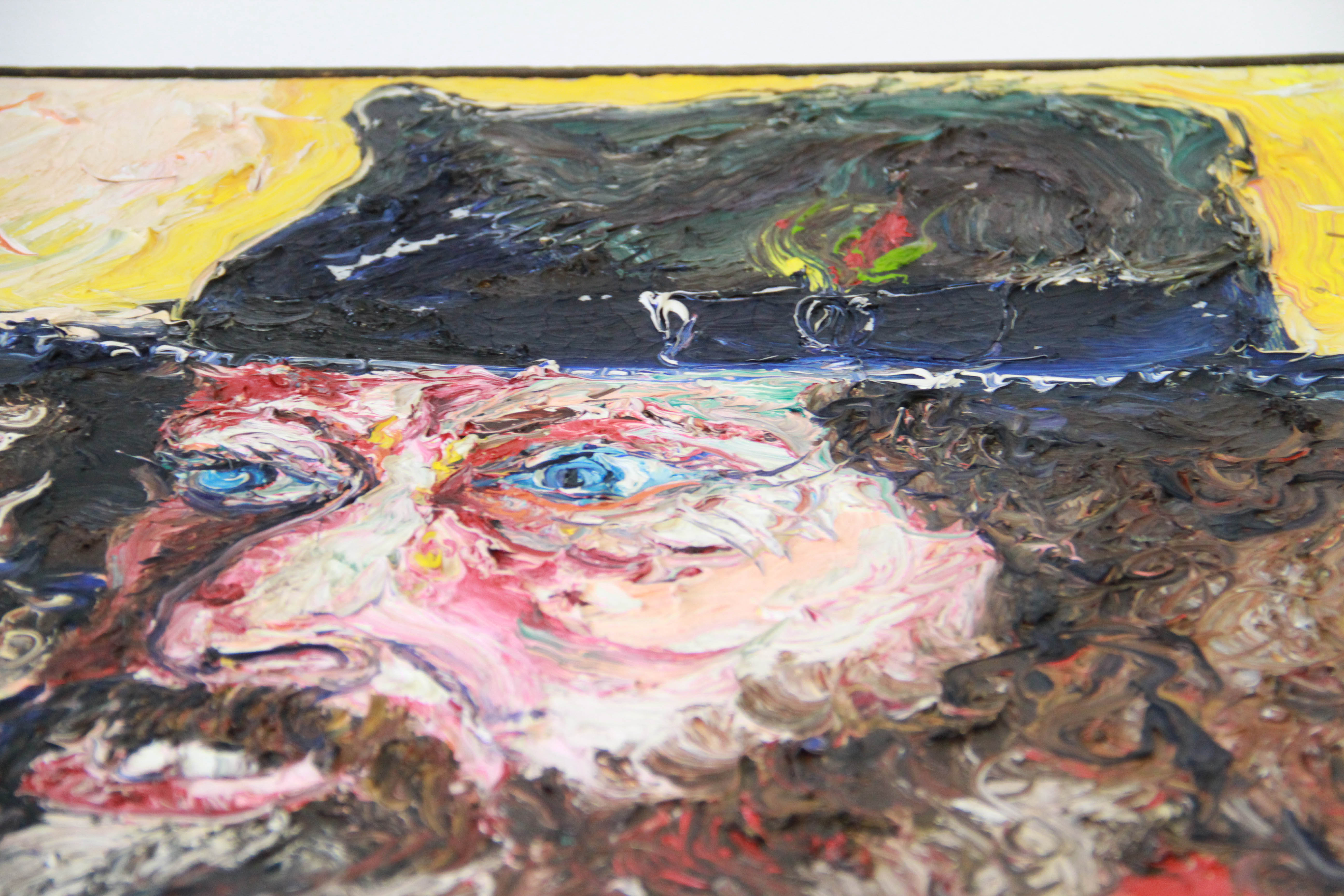 1973 Peter Dean Oil Painting "Isser"