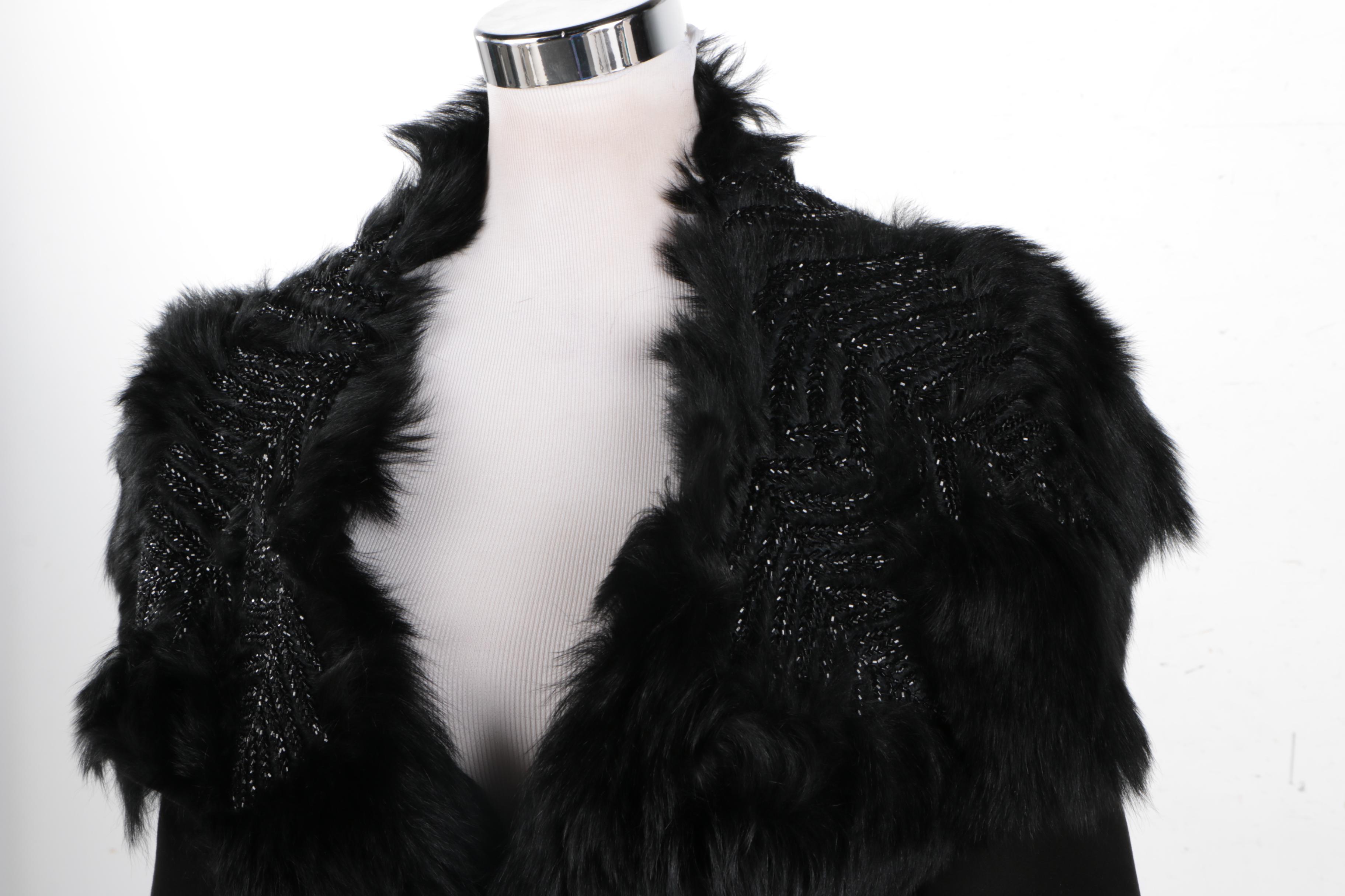 Alexander McQueen Sheep Suede Coat