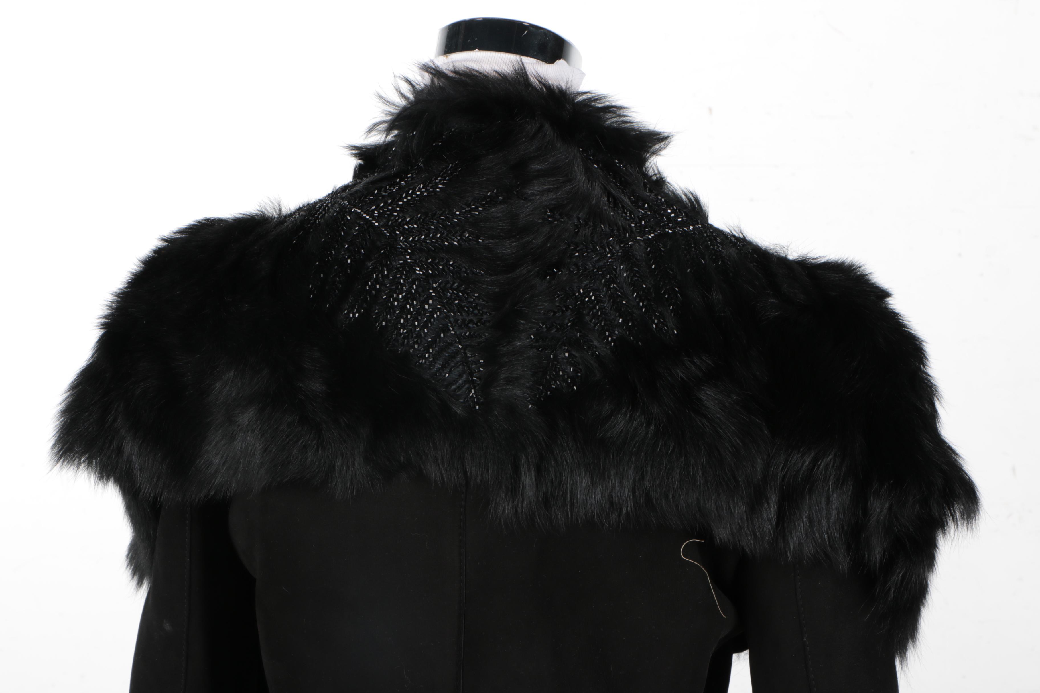 Alexander McQueen Sheep Suede Coat