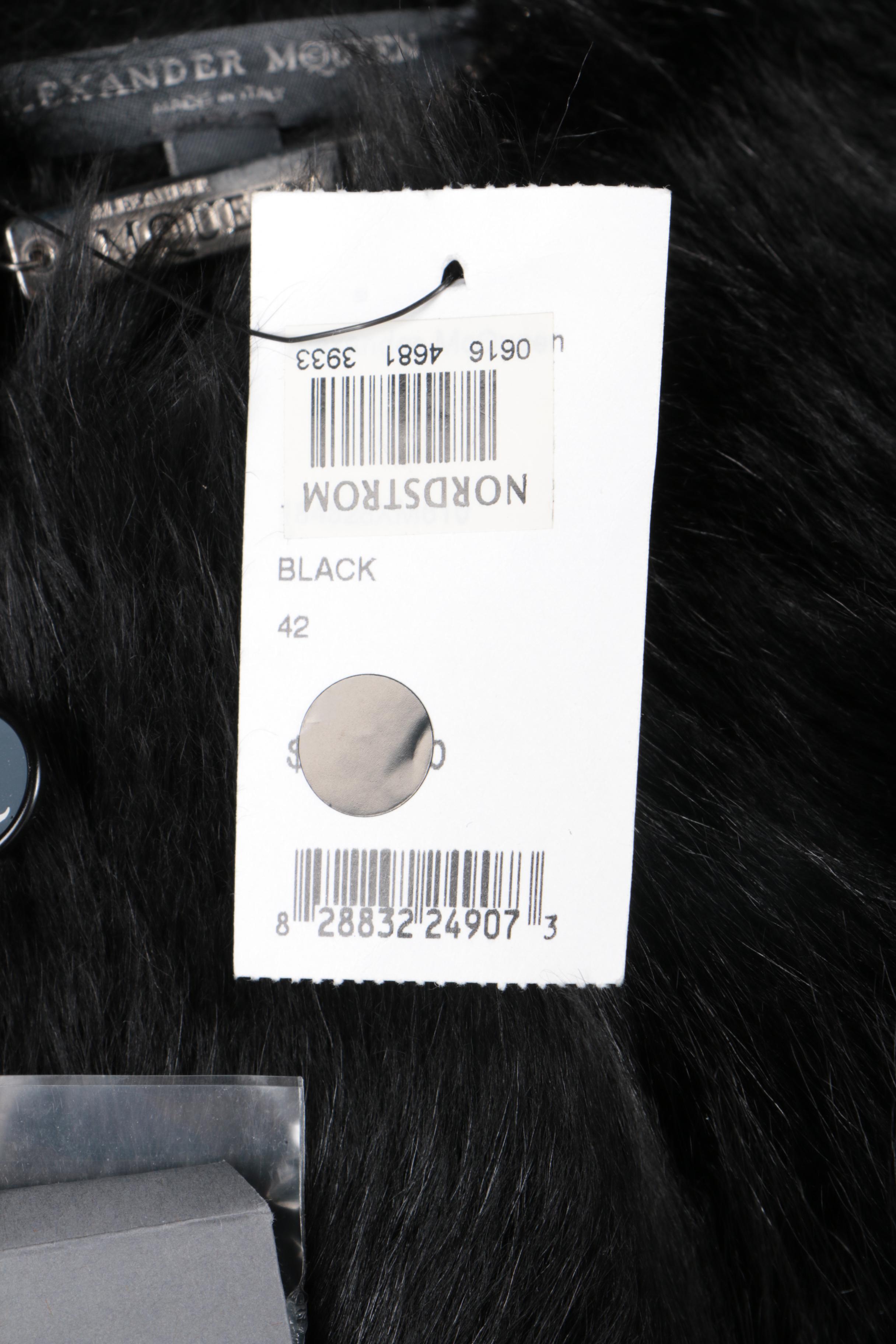 Alexander McQueen Sheep Suede Coat