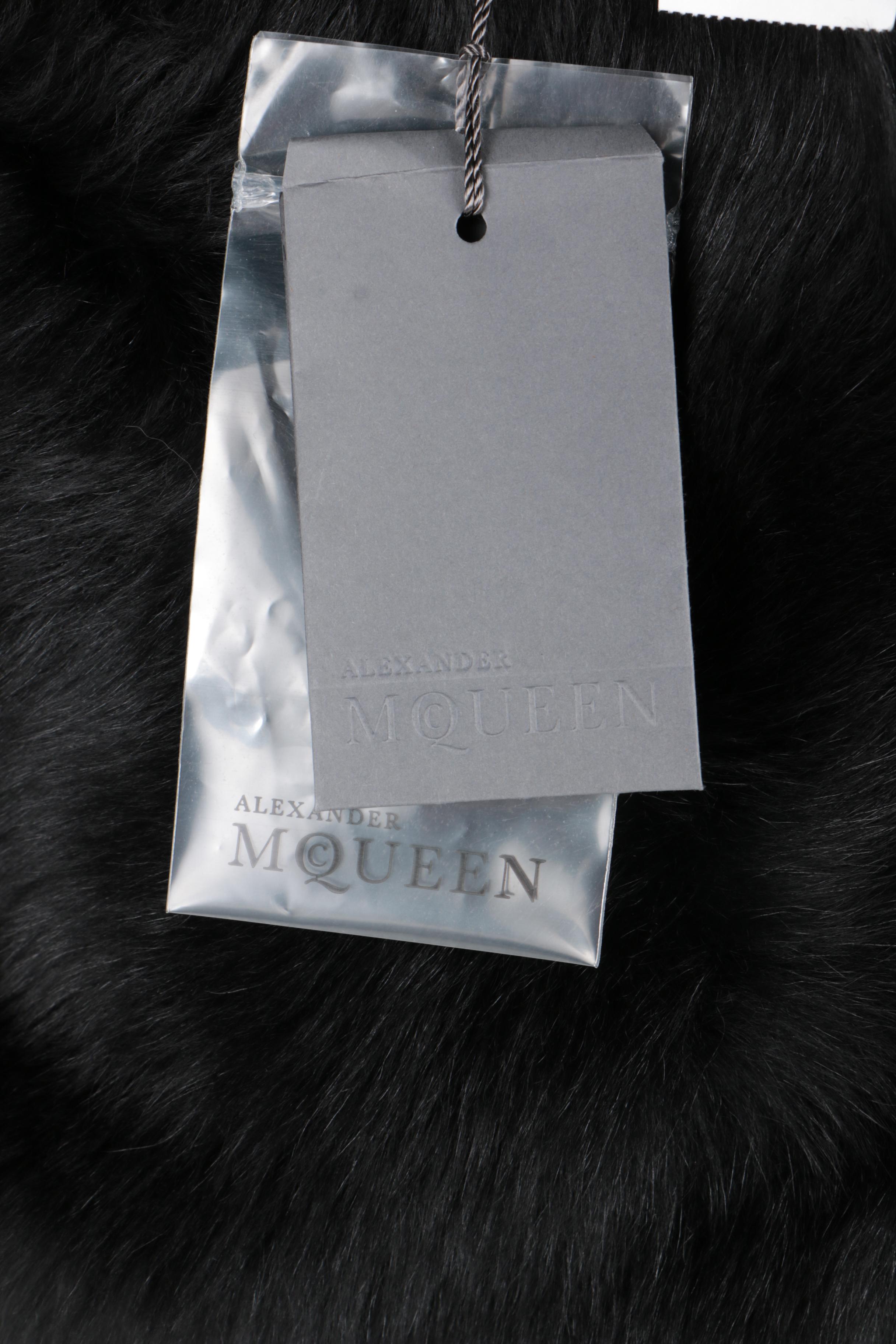 Alexander McQueen Sheep Suede Coat