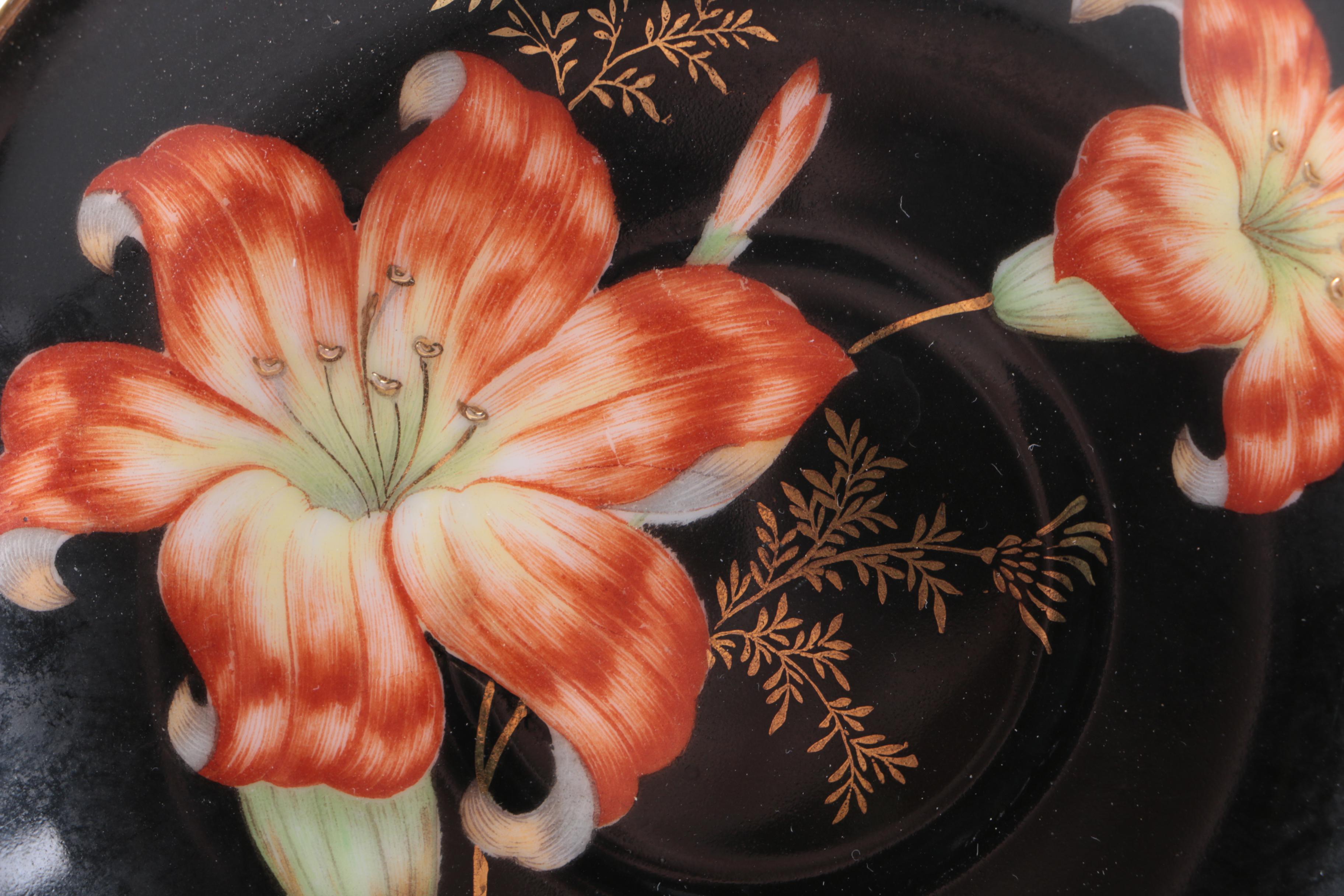 Vintage Set of Five Rossetti Teacups and Saucers