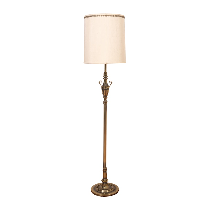 Brass and Urn Floor Lamp