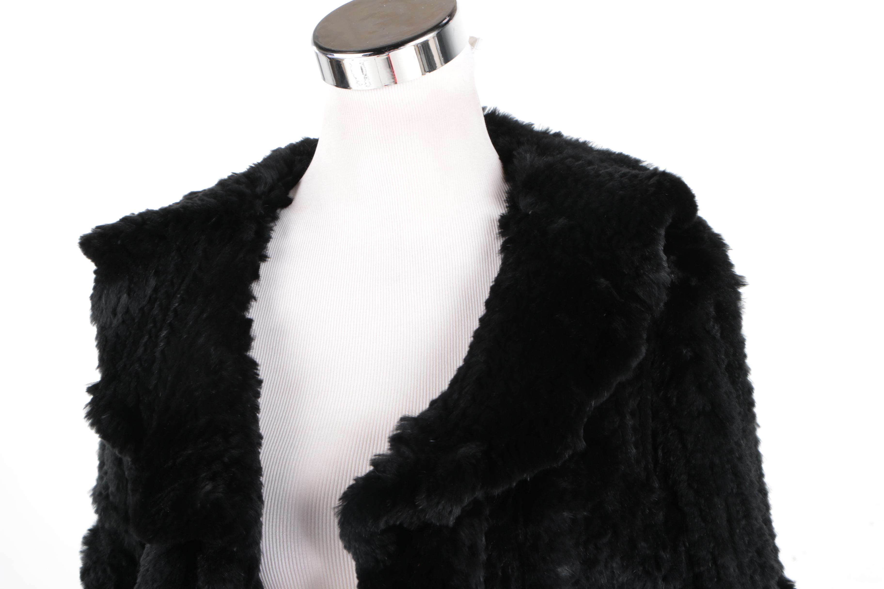 Sheared Beaver Women's Cardigan