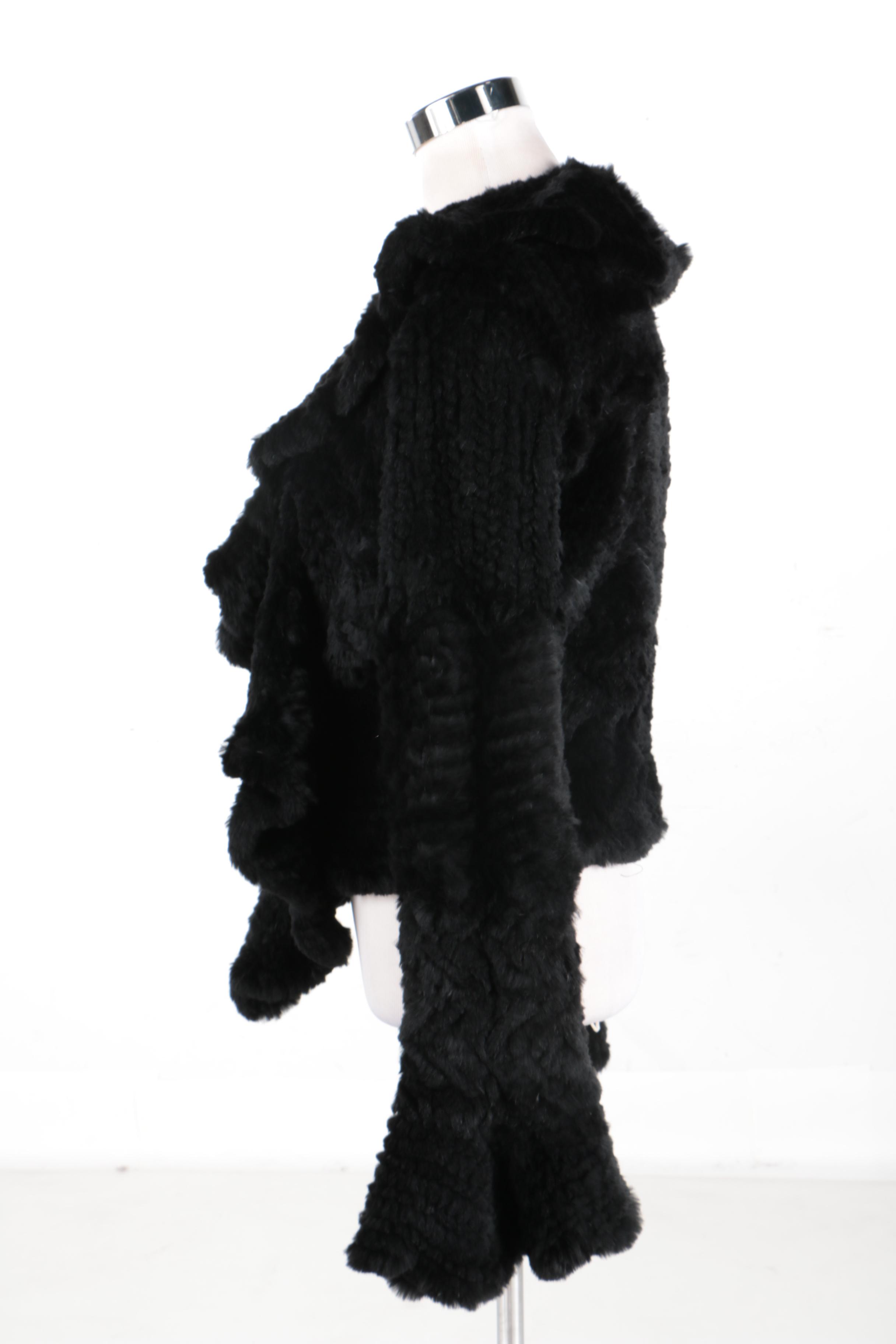 Sheared Beaver Women's Cardigan