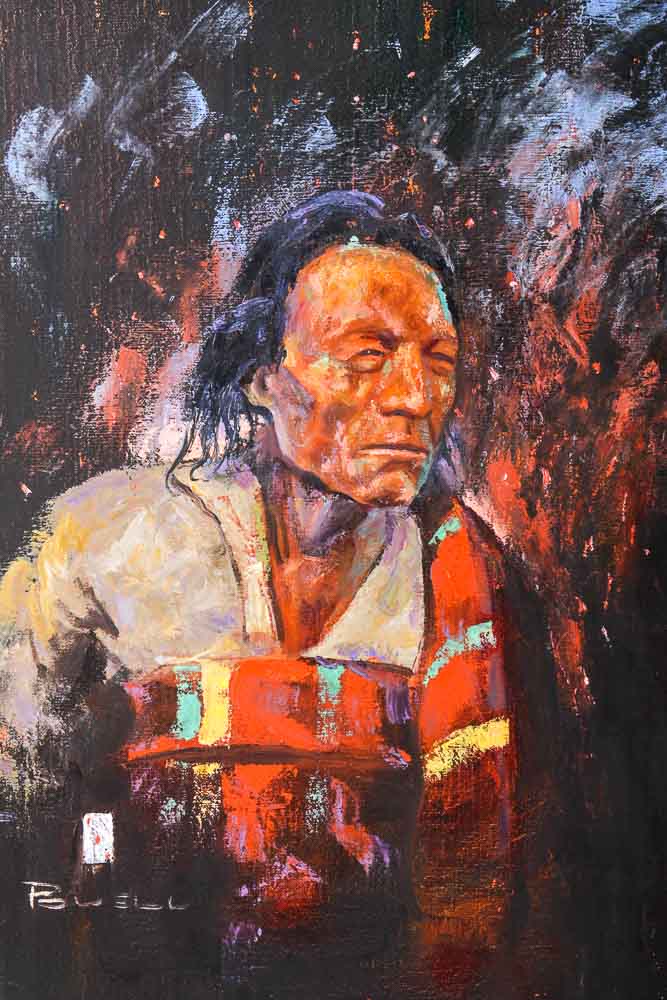 Ace Powell Original Oil Painting on Canvas