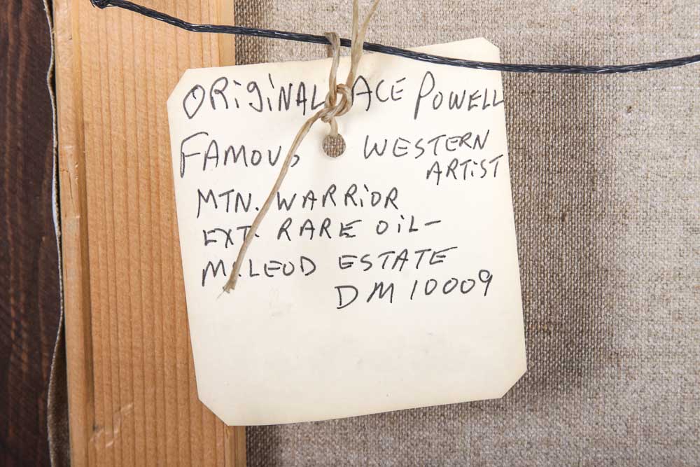 Ace Powell Original Oil Painting on Canvas