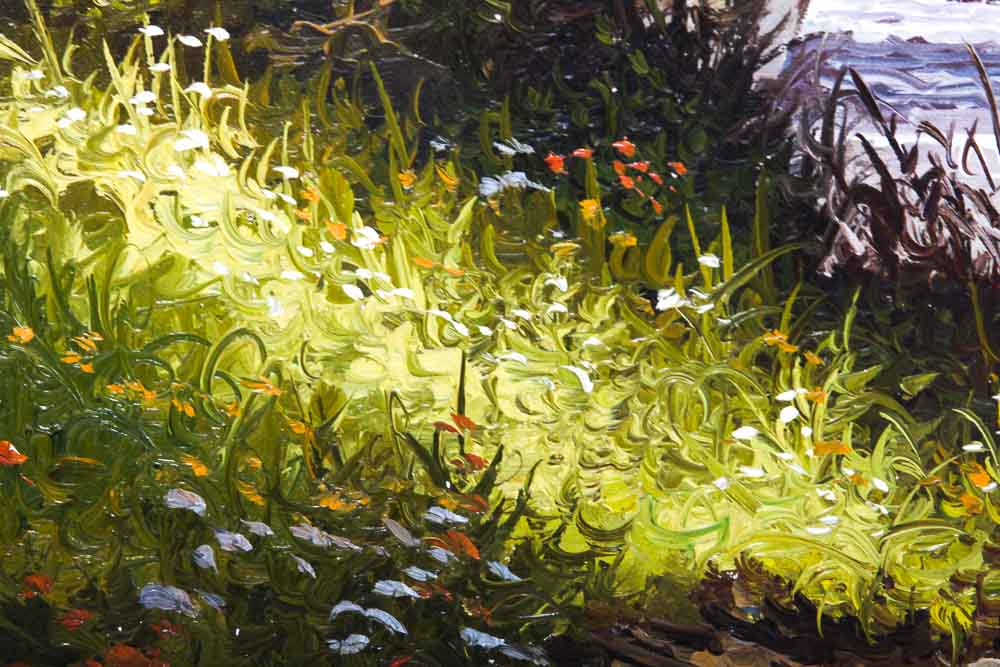 Al Mettel Oil Painting "Alte Muhle in Oberfranken"