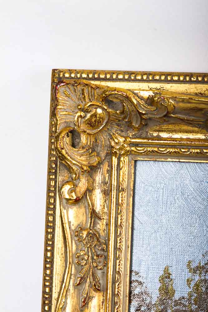 Al Mettel Oil Painting "Alte Muhle in Oberfranken"