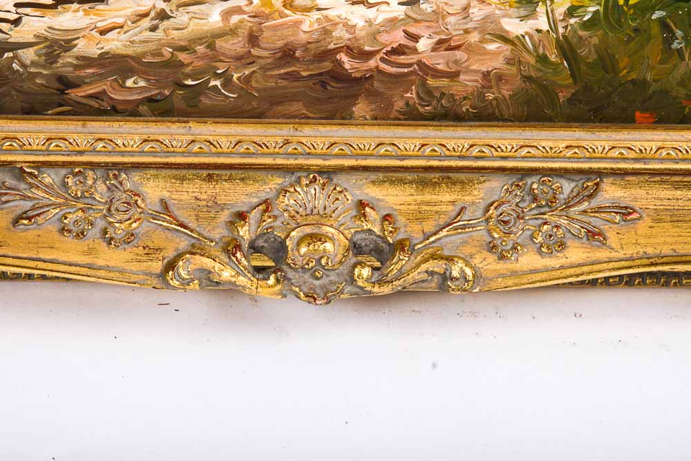 Al Mettel Oil Painting "Alte Muhle in Oberfranken"