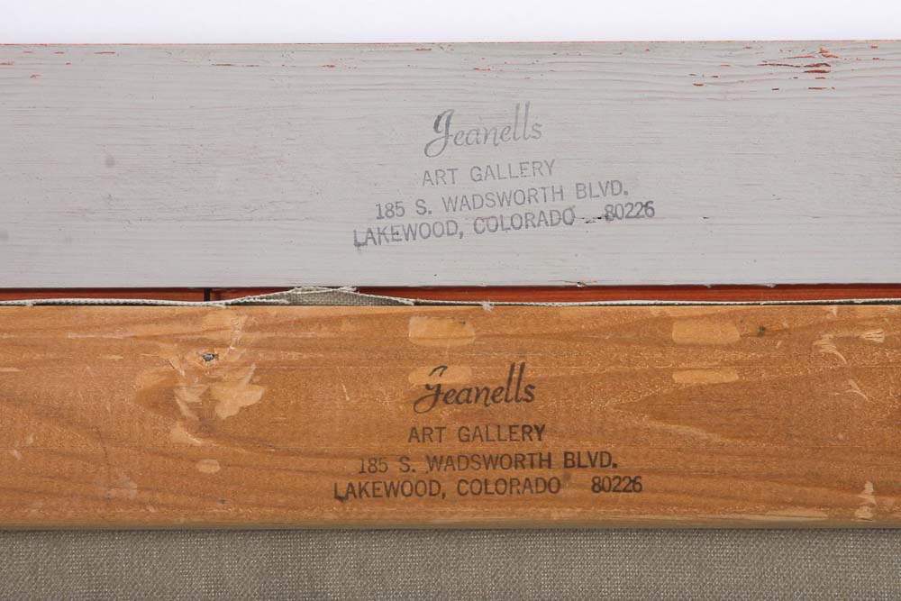 Al Mettel Oil Painting "Alte Muhle in Oberfranken"