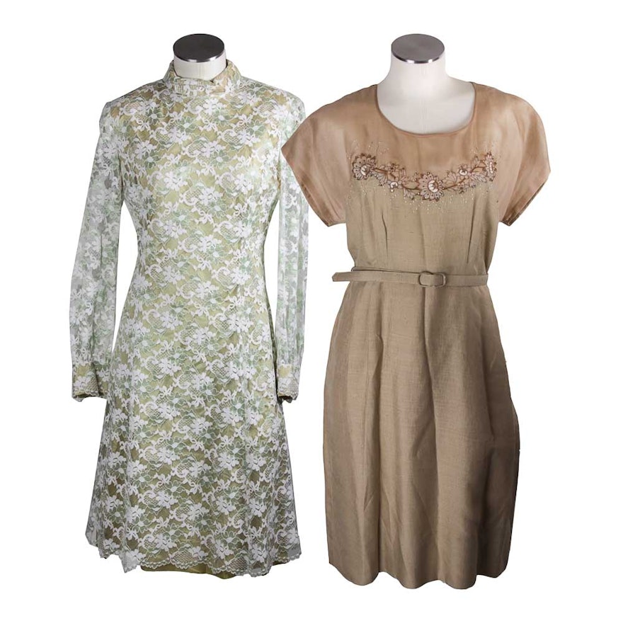 Pair of Women's Vintage Dresses